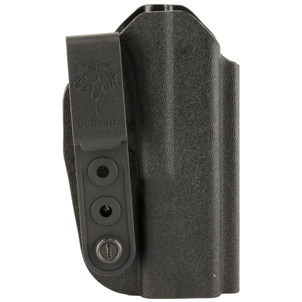 DeSantis Gunhide Slim-Tuk Kydex IWB Holster for G17/19 - Ambidextrous, Black