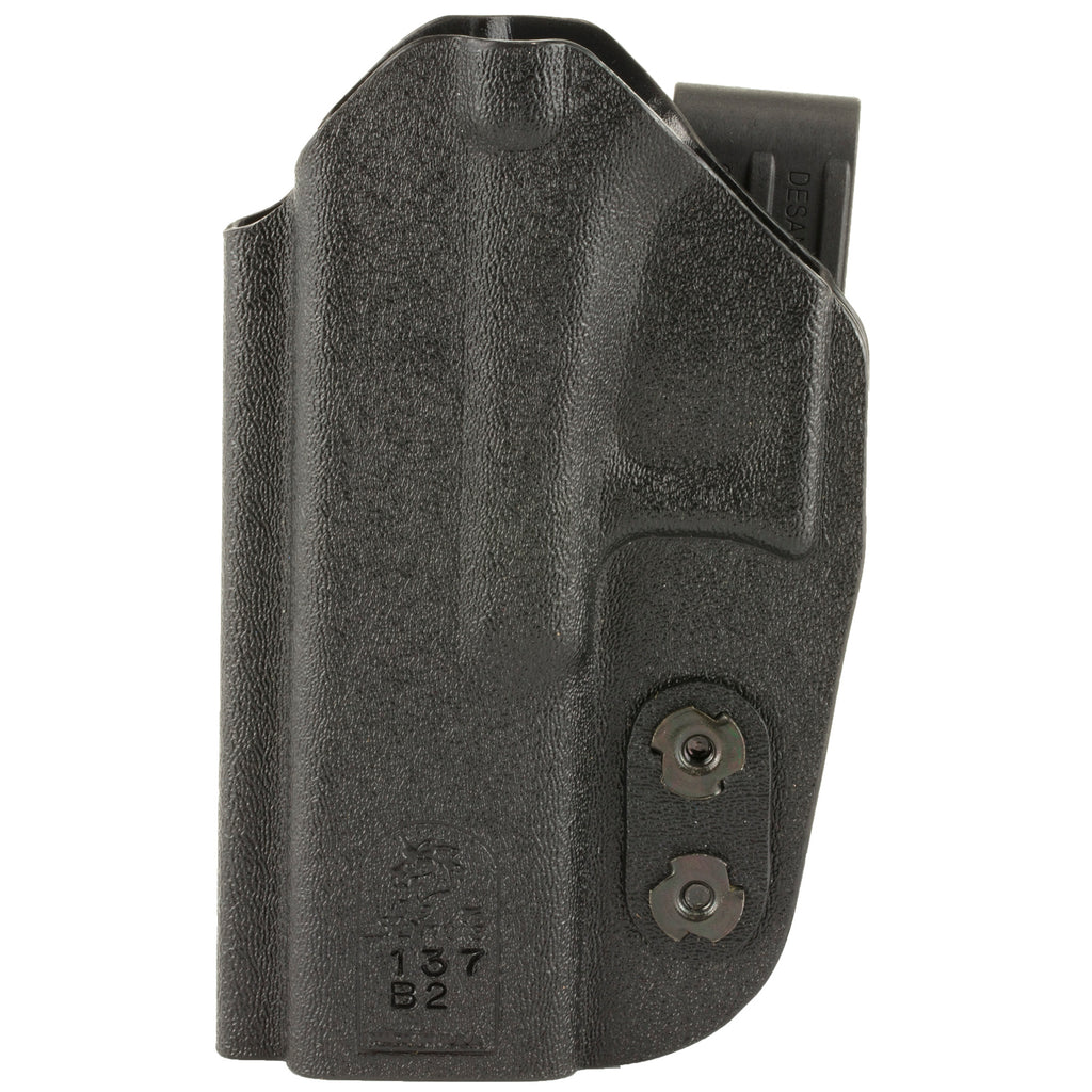 DeSantis Gunhide Slim-Tuk Kydex IWB Holster for G17/19 - Ambidextrous, Black