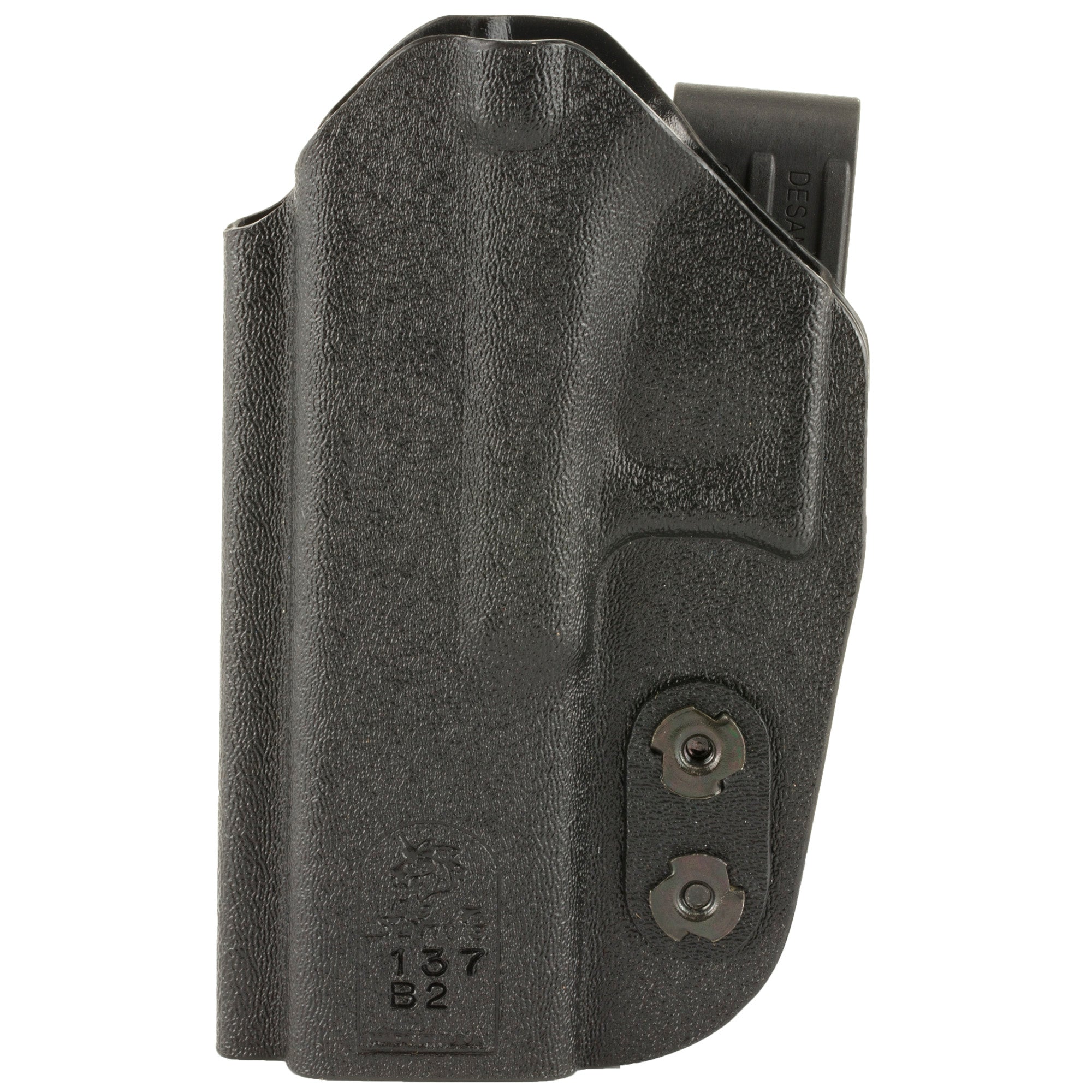 DeSantis Gunhide Slim-Tuk Kydex IWB Holster for G17/19 - Ambidextrous, Black