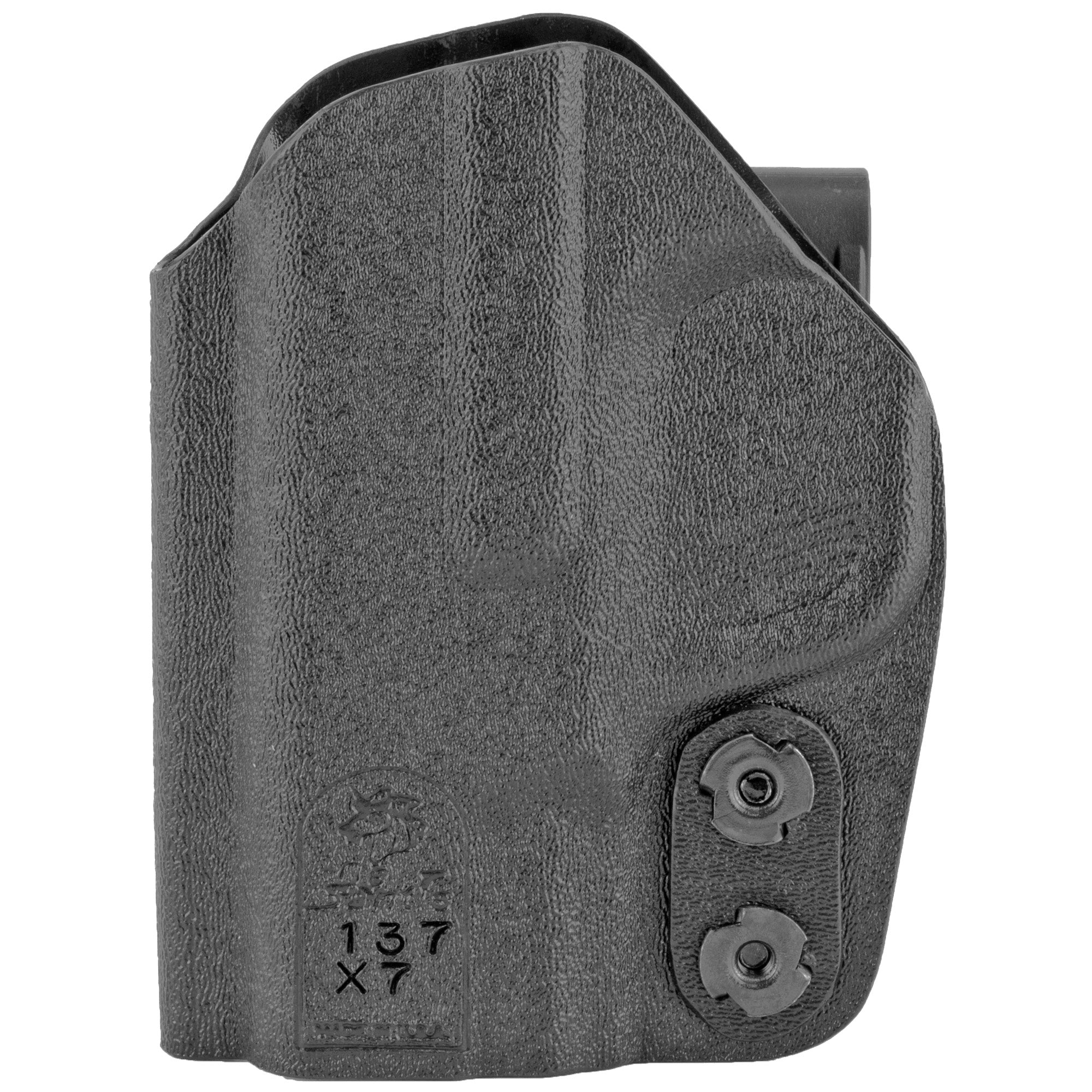 DeSantis Gunhide Slim-Tuk Inside Waistband Holster for Shield - Ambidextrous, Black Kydex Part 137KJX7Z0