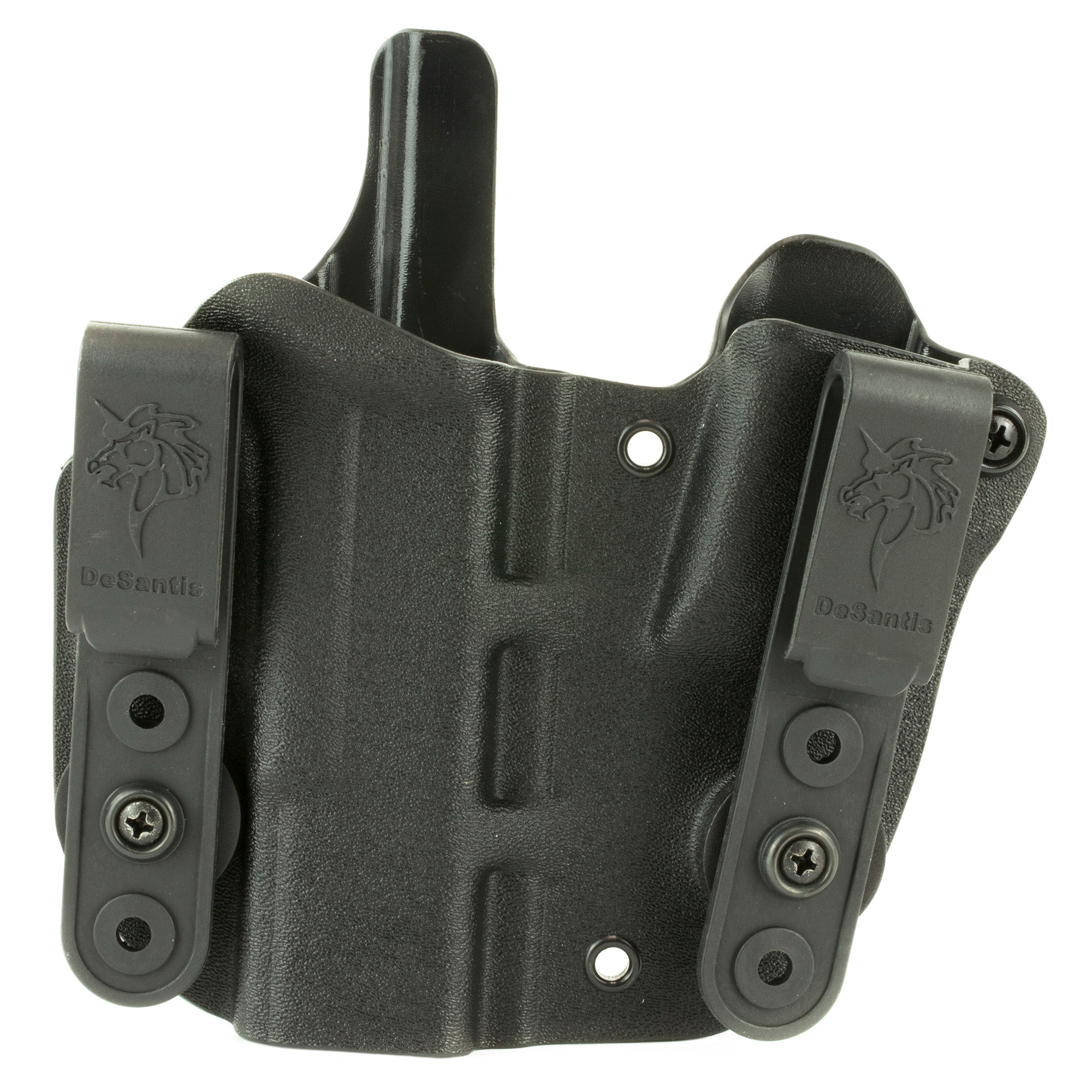 DeSantis Gunhide Pipe Hitter Inside Waistband Holster with Mag Pouch for Glock 19/23/32, Right Hand, Black