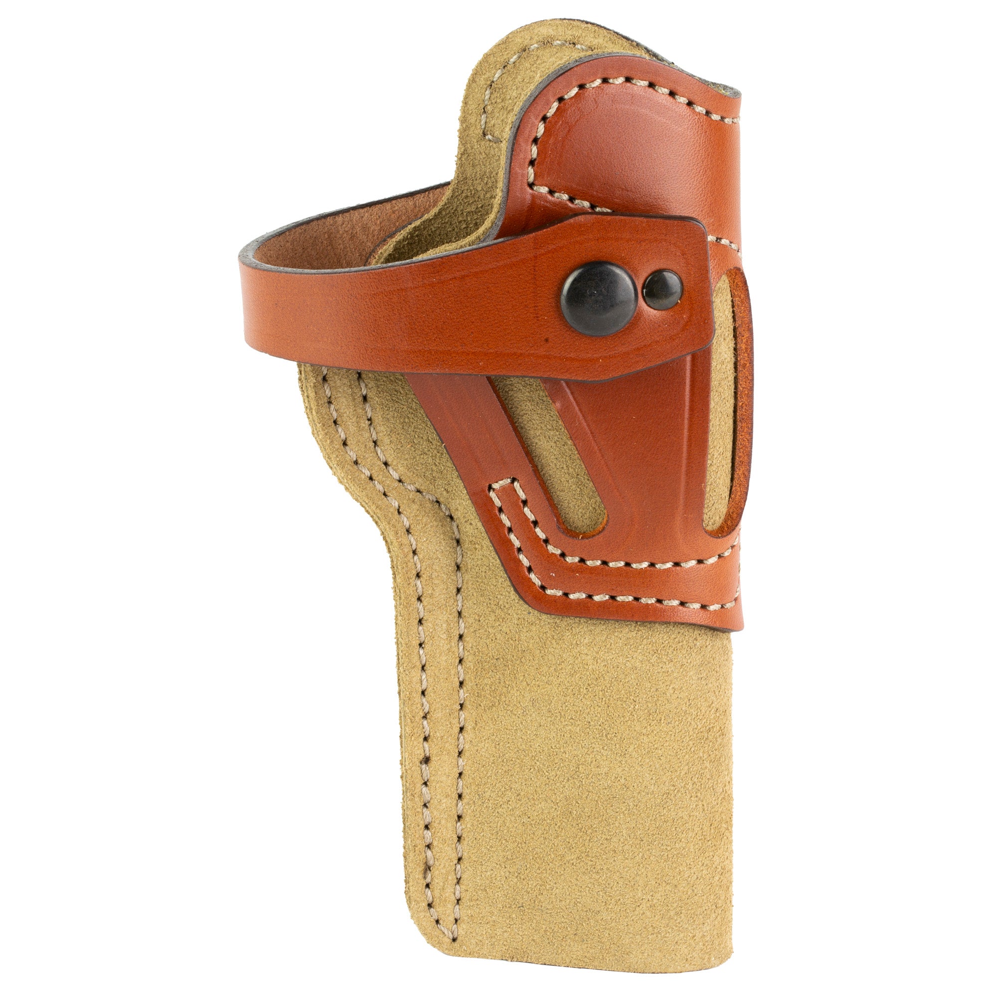 DeSantis Gunhide Wild Hog Field and Range Holster for Ruger MKVI - Ambidextrous, Outside Waistband Leather Design