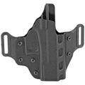 DeSantis Gunhide Model 195 Veiled Partner Outside Waistband Holster for Glock 19, Right Hand, Black Kydex