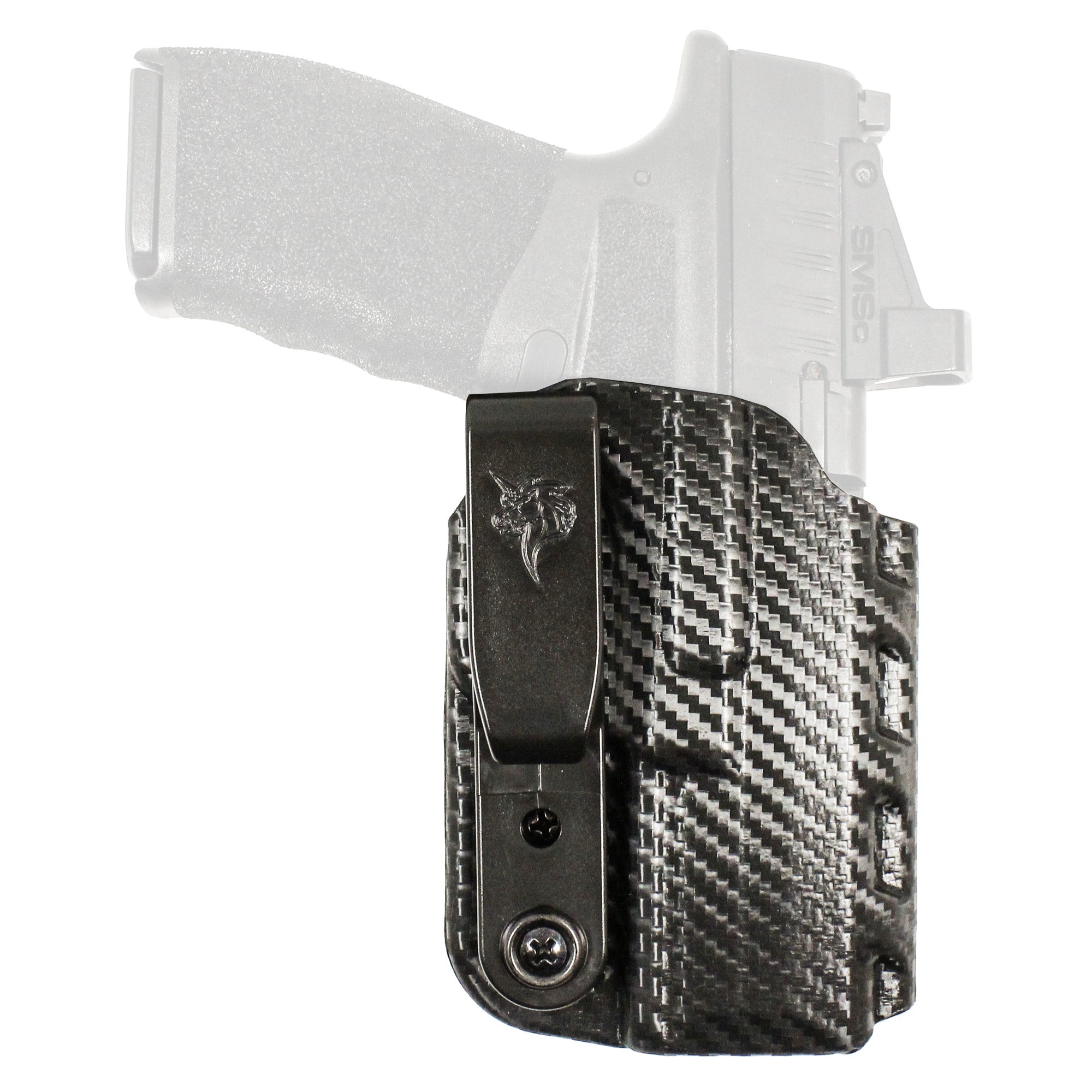 DeSantis Gunhide Slim-Tuk Hellcat Pro Ambidextrous Kydex IWB Holster with Tuck-able 360 C-Clip