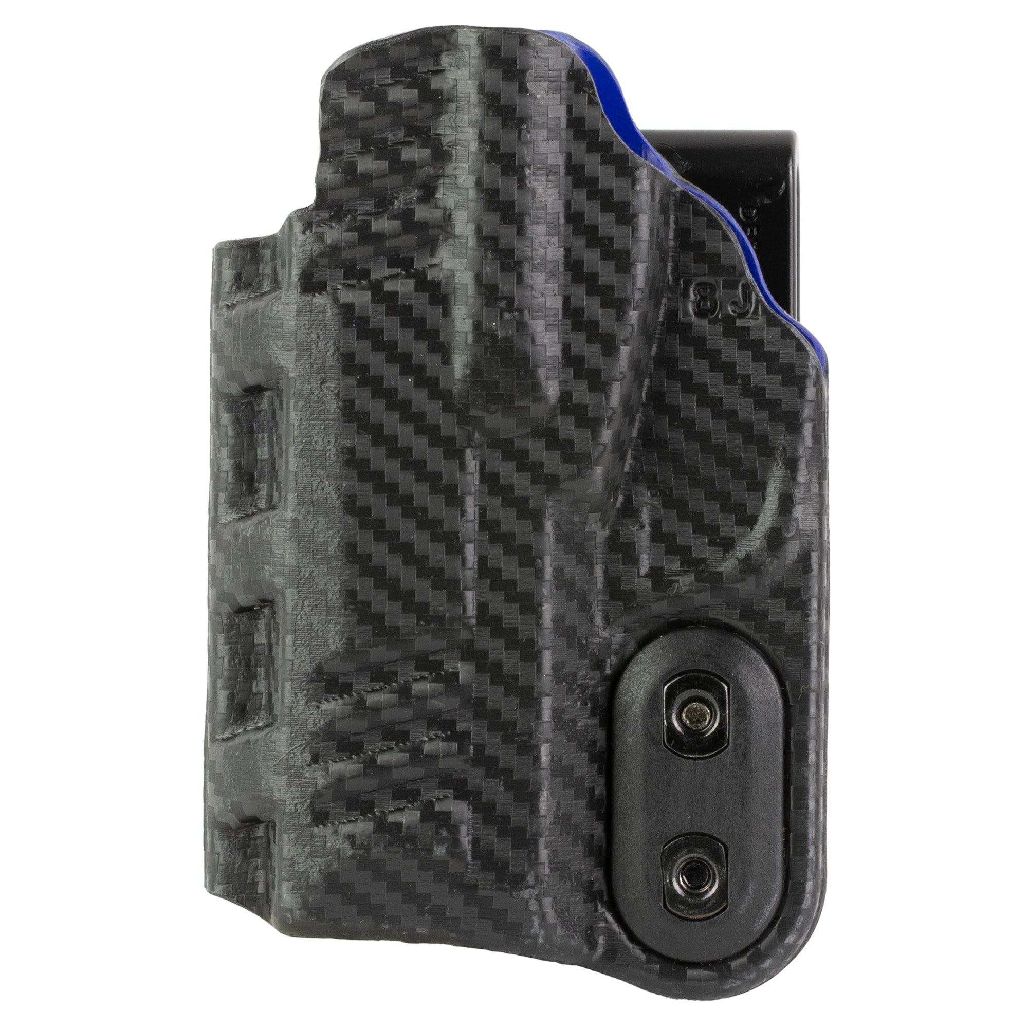 DeSantis Gunhide Slim-Tuk Carbon Fiber Inside Waistband Holster for SIG P365 - Ambidextrous, Blue Kydex Interior