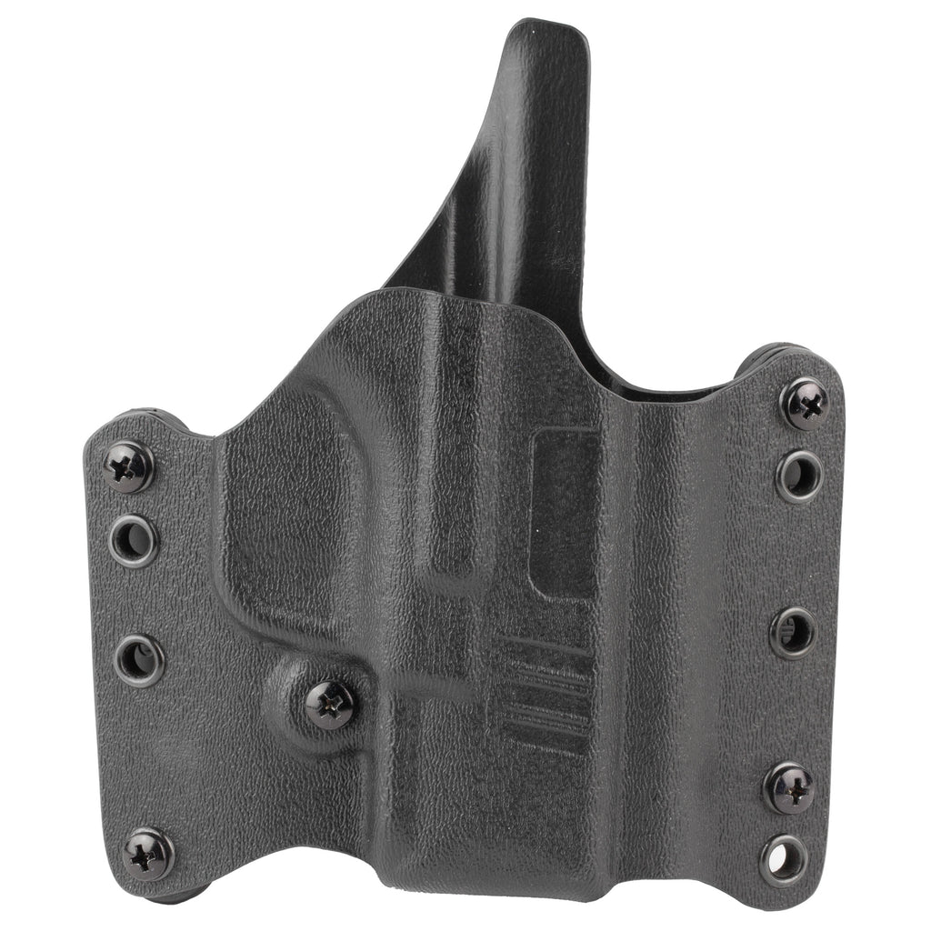 DeSantis Gunhide Raptor 2.0 Outside Waistband Holster for Right Hand – Black Kydex for Concealed Carry