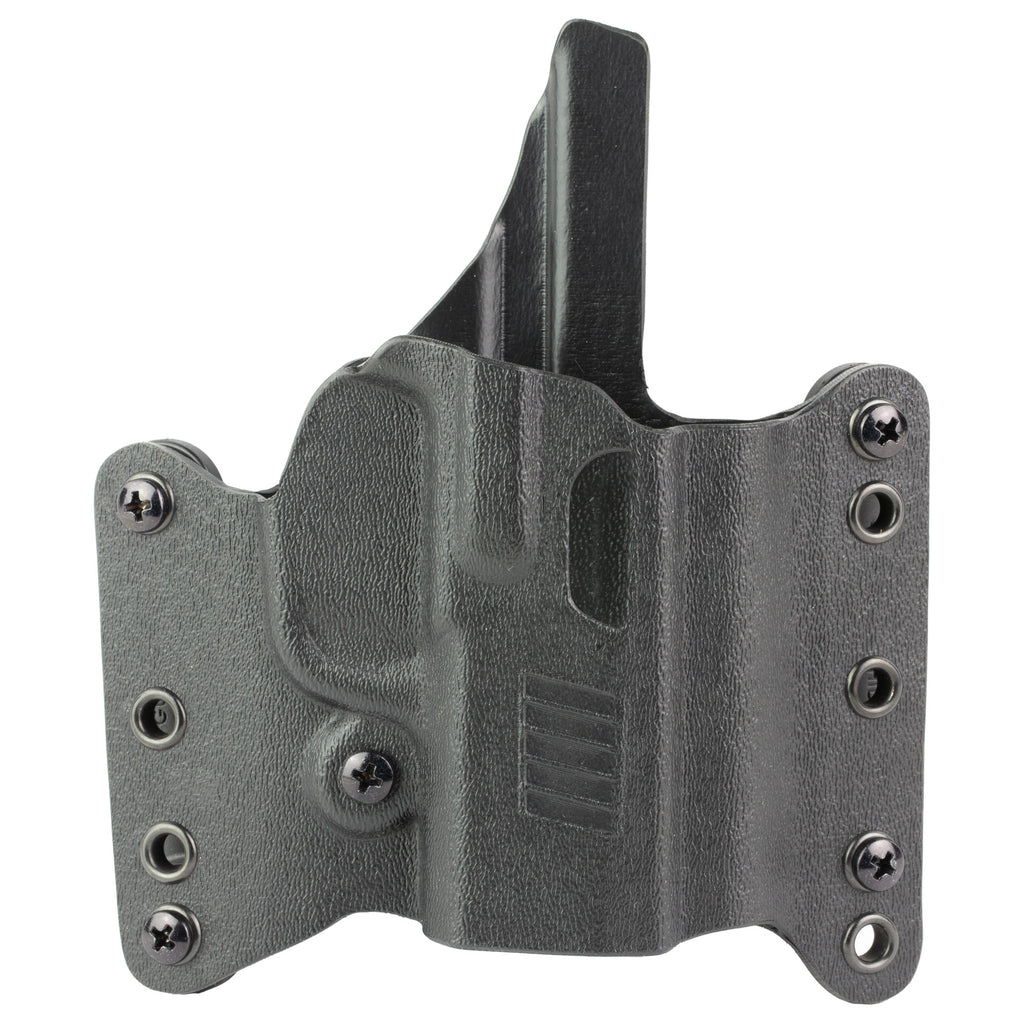 DeSantis Gunhide Raptor 2.0 Outside Waistband Holster for Right Hand, Black Kydex Model 225KA9YZ0
