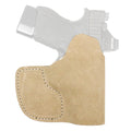 DeSantis Gunhide Suede Nemesis Pocket Holster for Glock 43X in Natural Leather