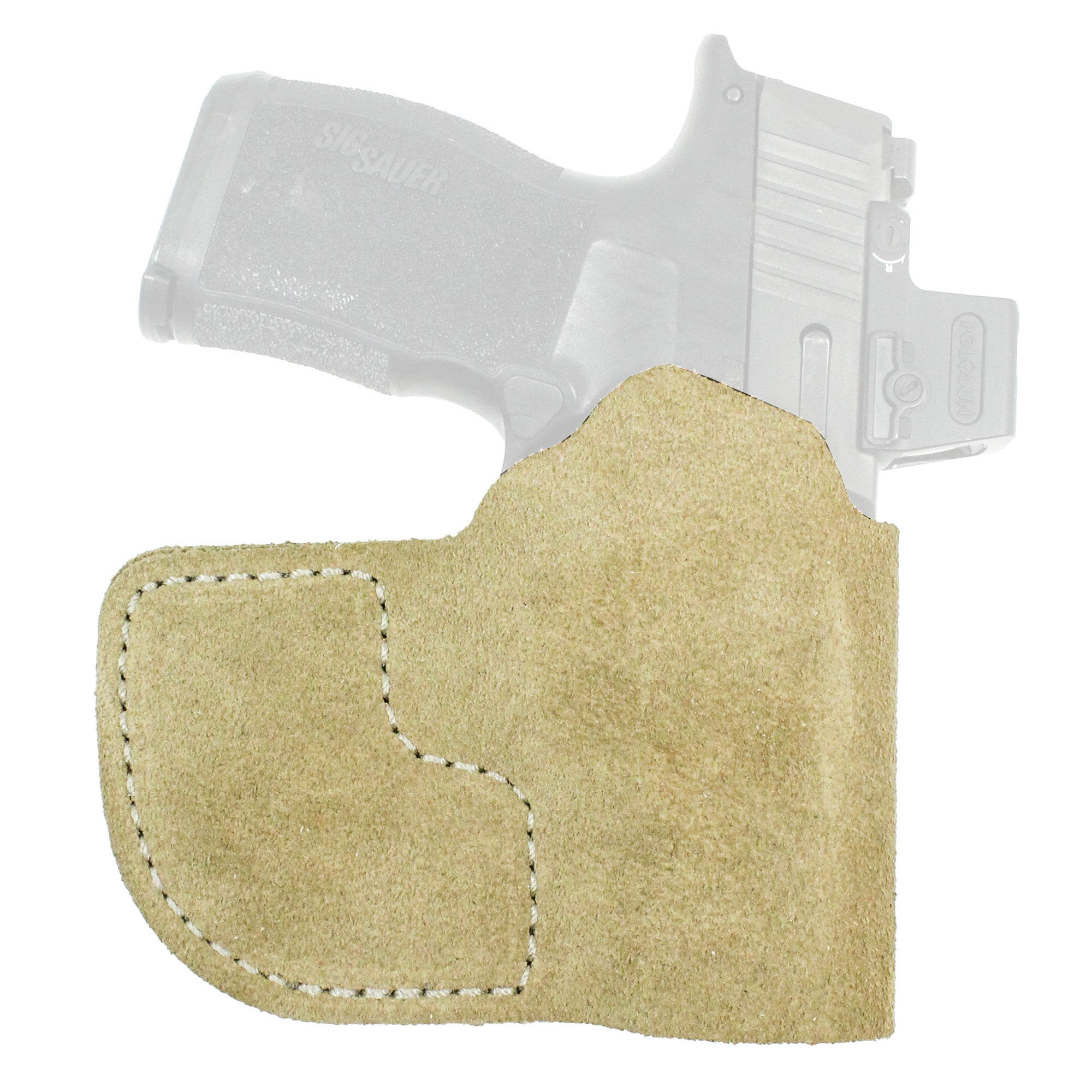 DeSantis Gunhide Suede Nemesis Pocket Holster for P365 - Ambidextrous Leather Design