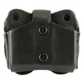 DeSantis Gunhide Model A01 Double Magazine Pouch for 10mm and .45 Caliber, Black Leather