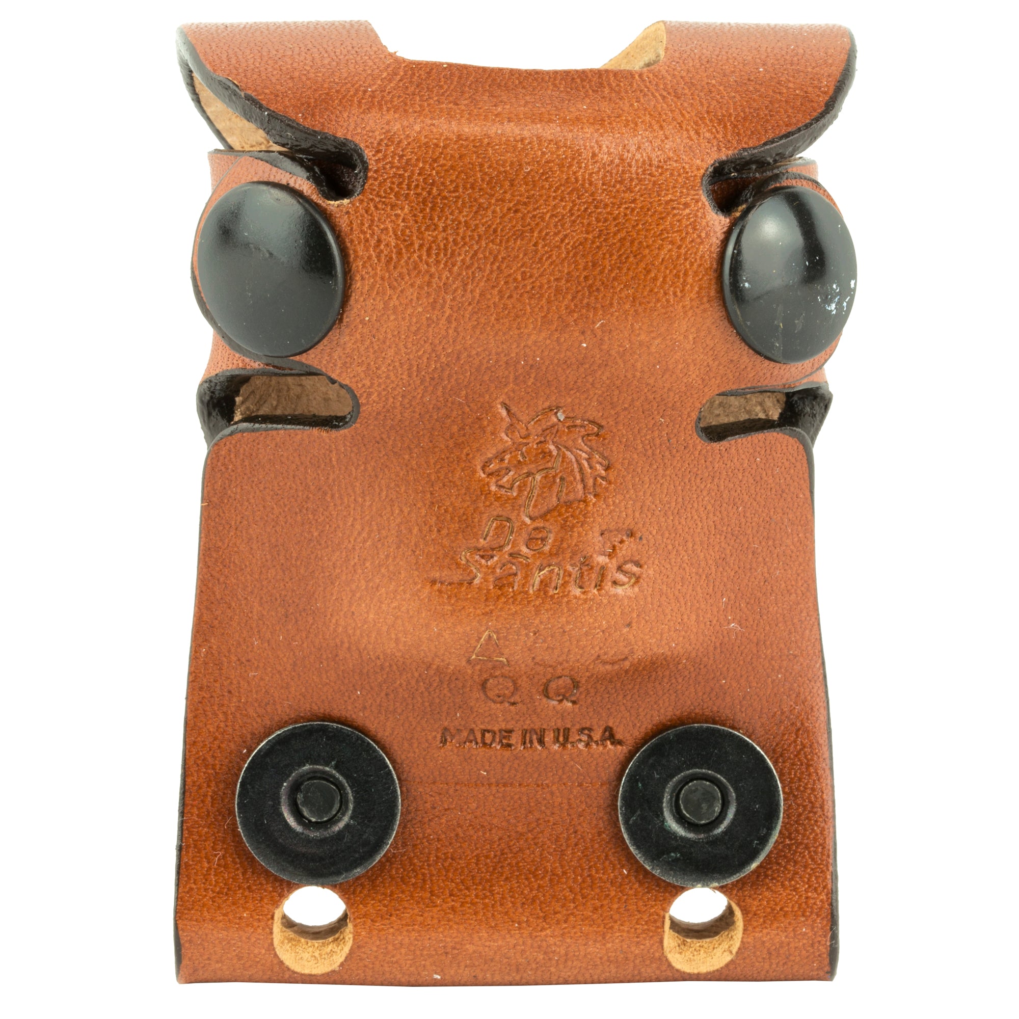 DeSantis Gunhide A35 Second Six Concealed Speed-Loader Pouch in Tan Leather
