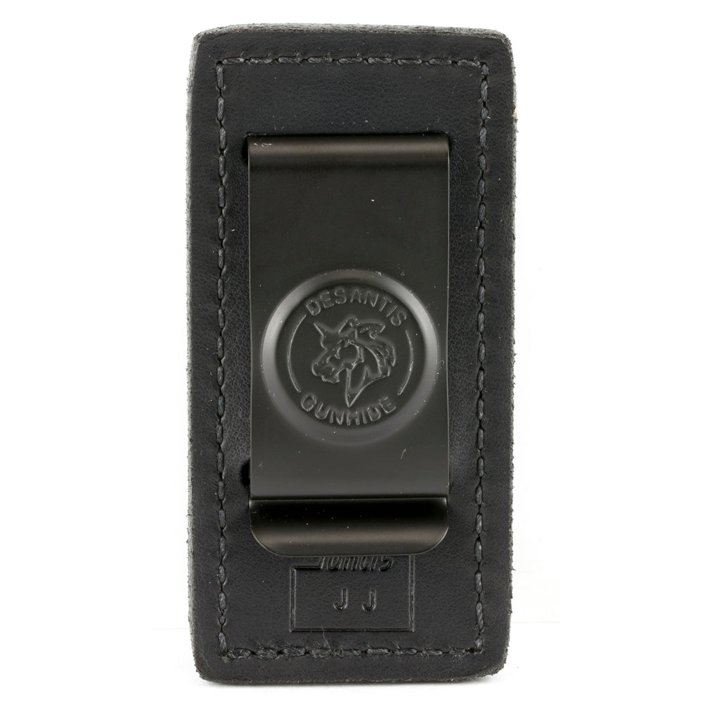 DeSantis Gunhide A47 Secure Magazine Carry Pouch for Glock in Black Leather