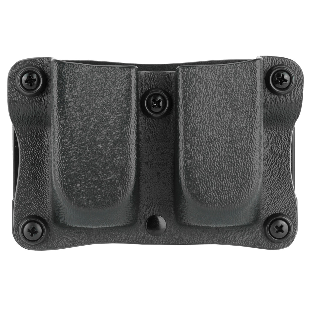 DeSantis Gunhide Quantico Double Magazine Pouch - Kydex, Ambidextrous Fit for Up to 1 3/4 inch Belts
