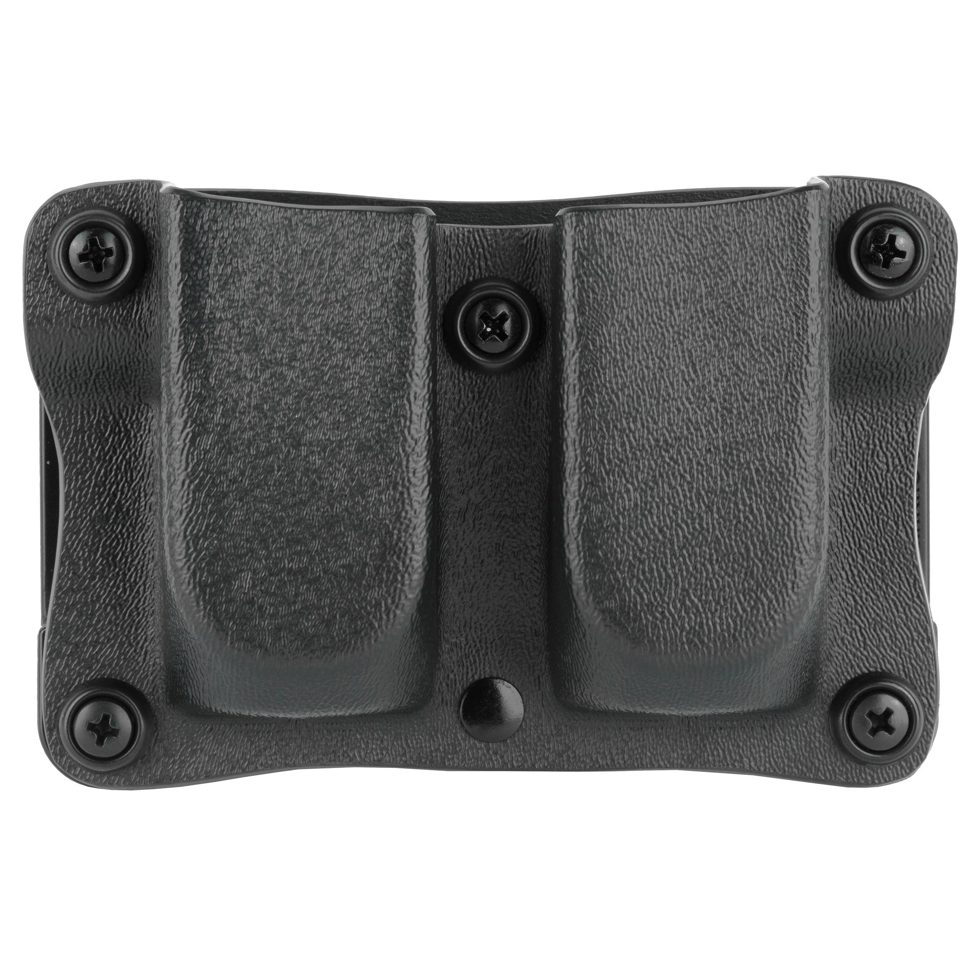 DeSantis Gunhide Quantico Double Magazine Pouch - Kydex, Ambidextrous Fit for Up to 1 3/4 inch Belts