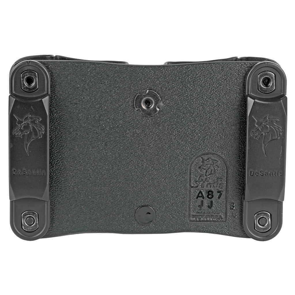 DeSantis Gunhide Quantico Double Magazine Pouch - Kydex, Ambidextrous Fit for Up to 1 3/4 inch Belts