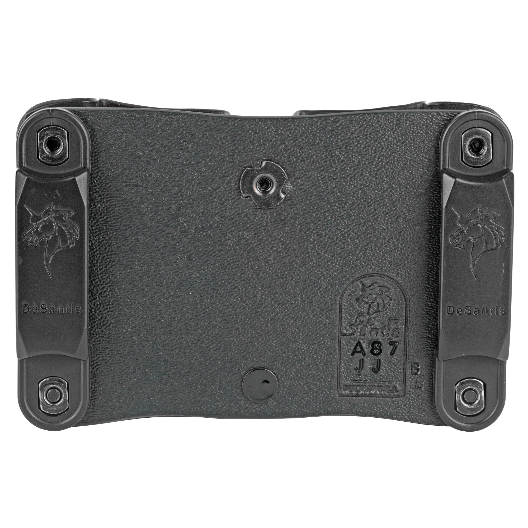 DeSantis Gunhide Quantico Double Magazine Pouch - Kydex, Ambidextrous Fit for Up to 1 3/4 inch Belts