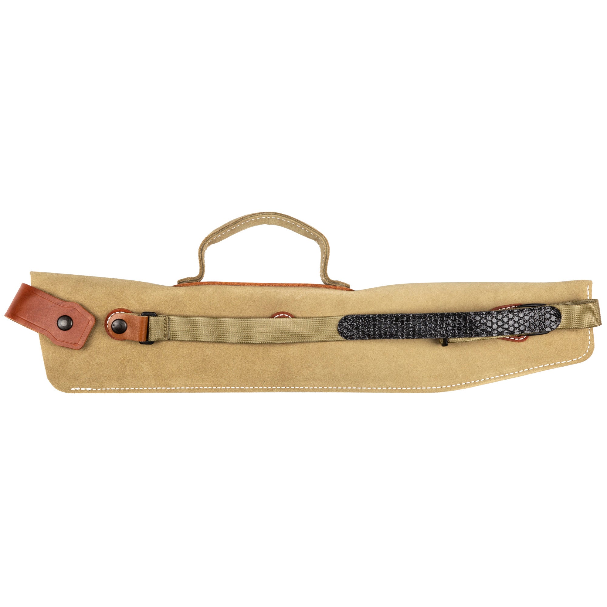 DeSantis Gunhide A88NJG2Z0 Kurz Shotgun Case for 12 & 20 Gauge in Tan Leather