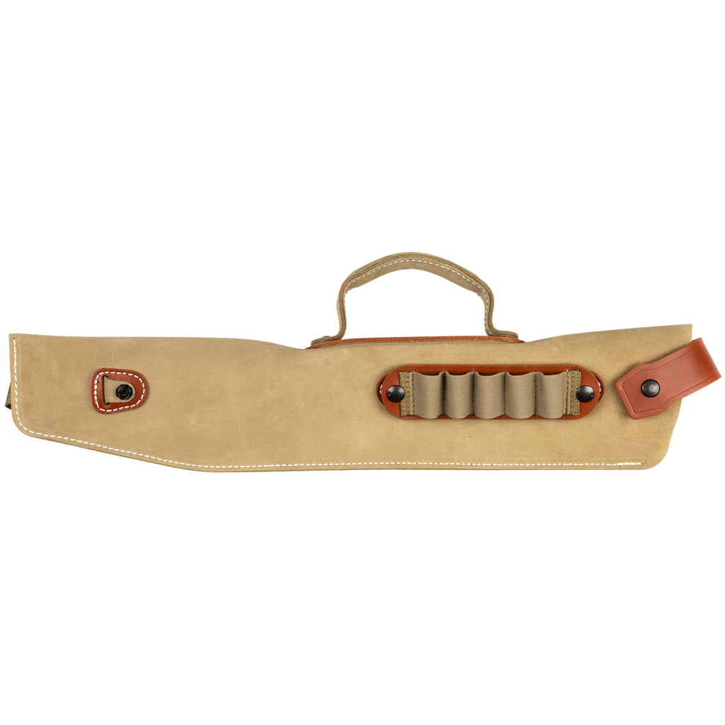 DeSantis Gunhide A88NJG2Z0 Kurz Shotgun Case for 12 & 20 Gauge in Tan Leather