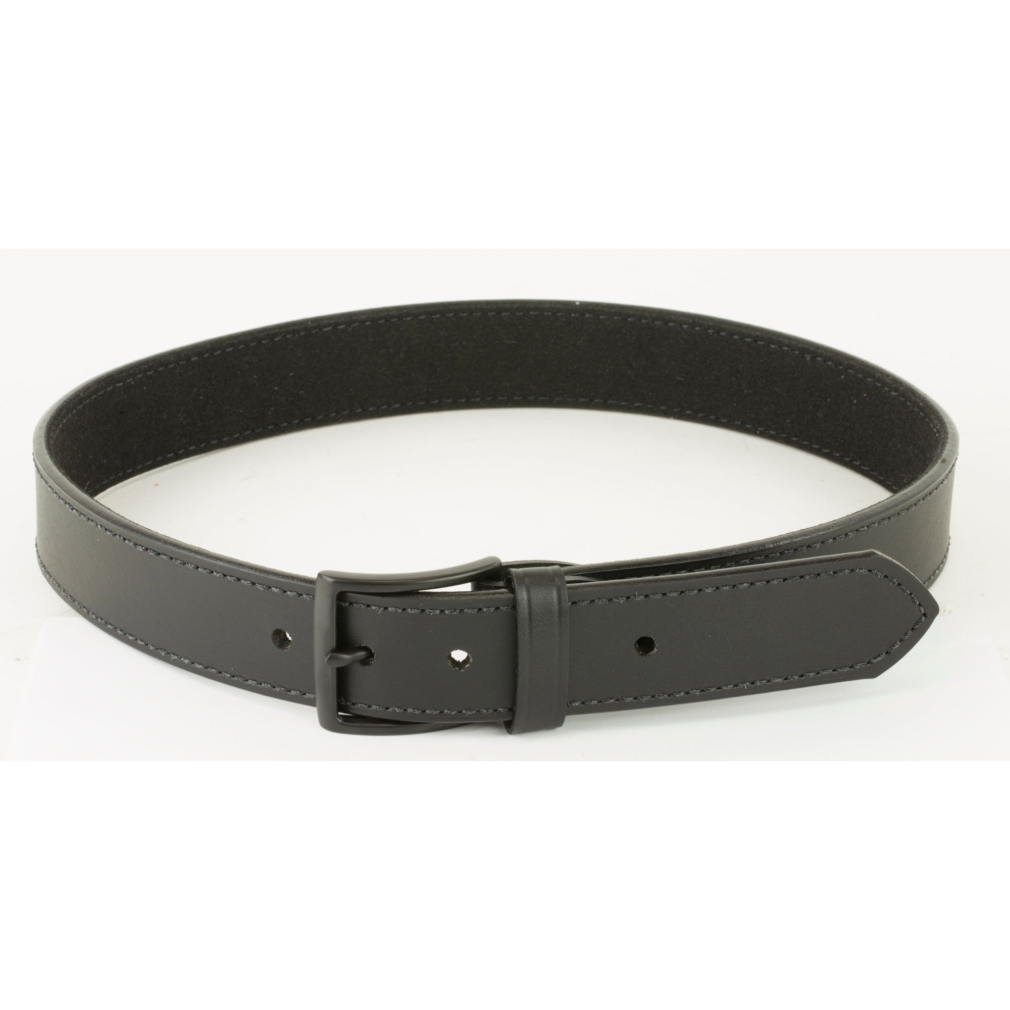 DeSantis Gunhide E25BJ38Z3 Econo Belt 1.5 for Size 38, Black Leather with Powder Coated Buckle