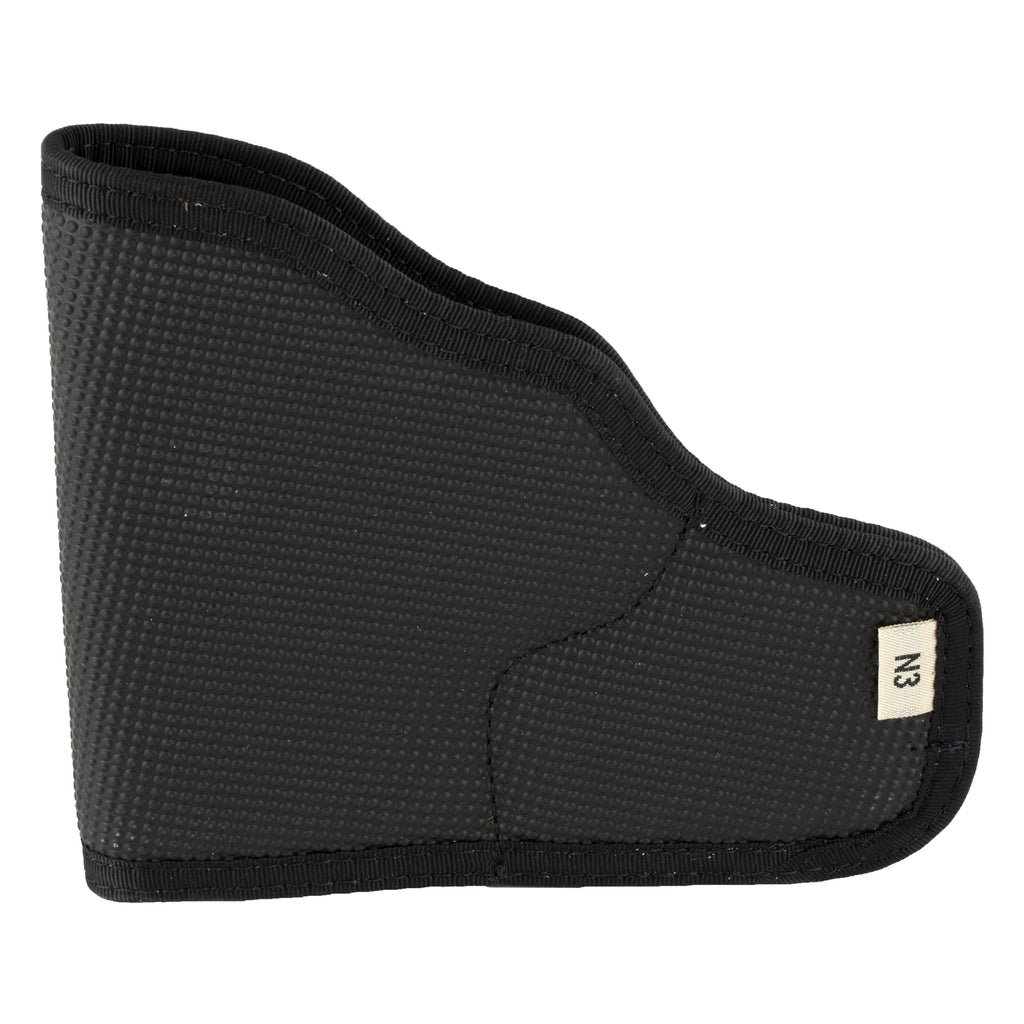 DeSantis Gunhide Ammo Nemesis M33 Pocket Holster - Black Nylon for J-Frame Revolvers and Small Autos