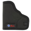 DeSantis Gunhide N38 Nemesis Pocket Holster for Kahr P380/938, Black Leather, Ambidextrous