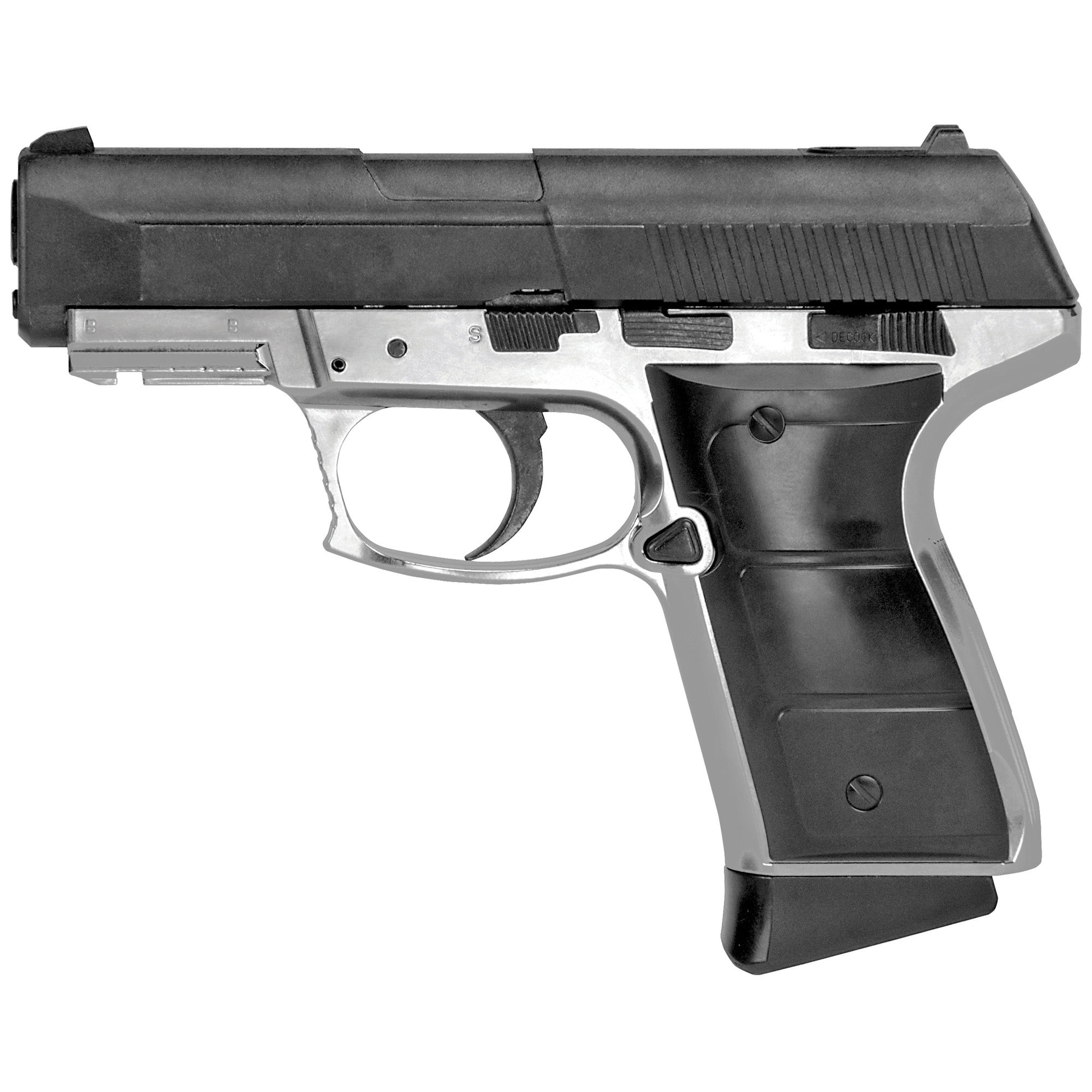 Daisy Powerline Model 5501 CO2 Blowback BB Pistol - Semi-Automatic, Black