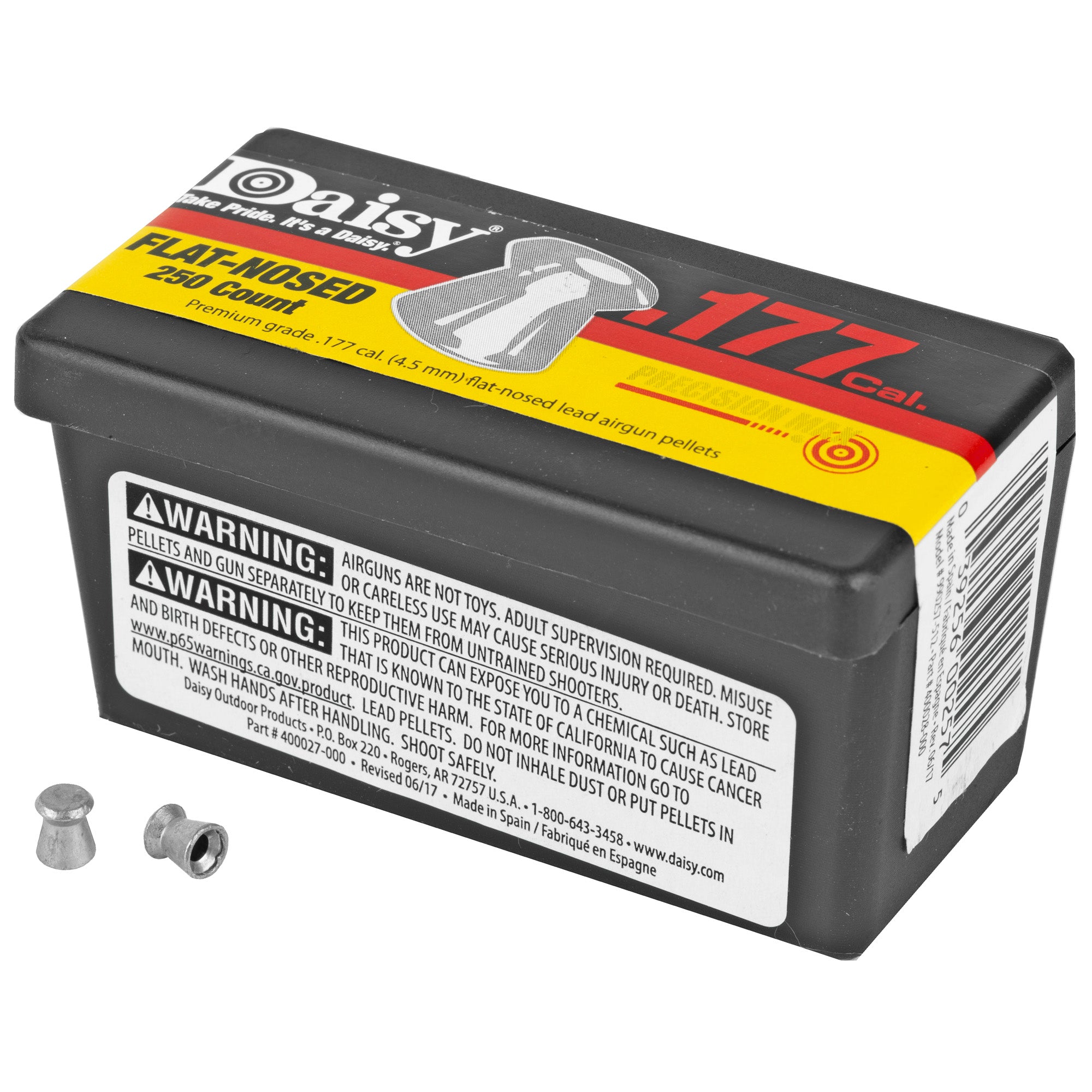 Daisy PrecisionMax .177 Caliber Flat Pellets - 250 Count
