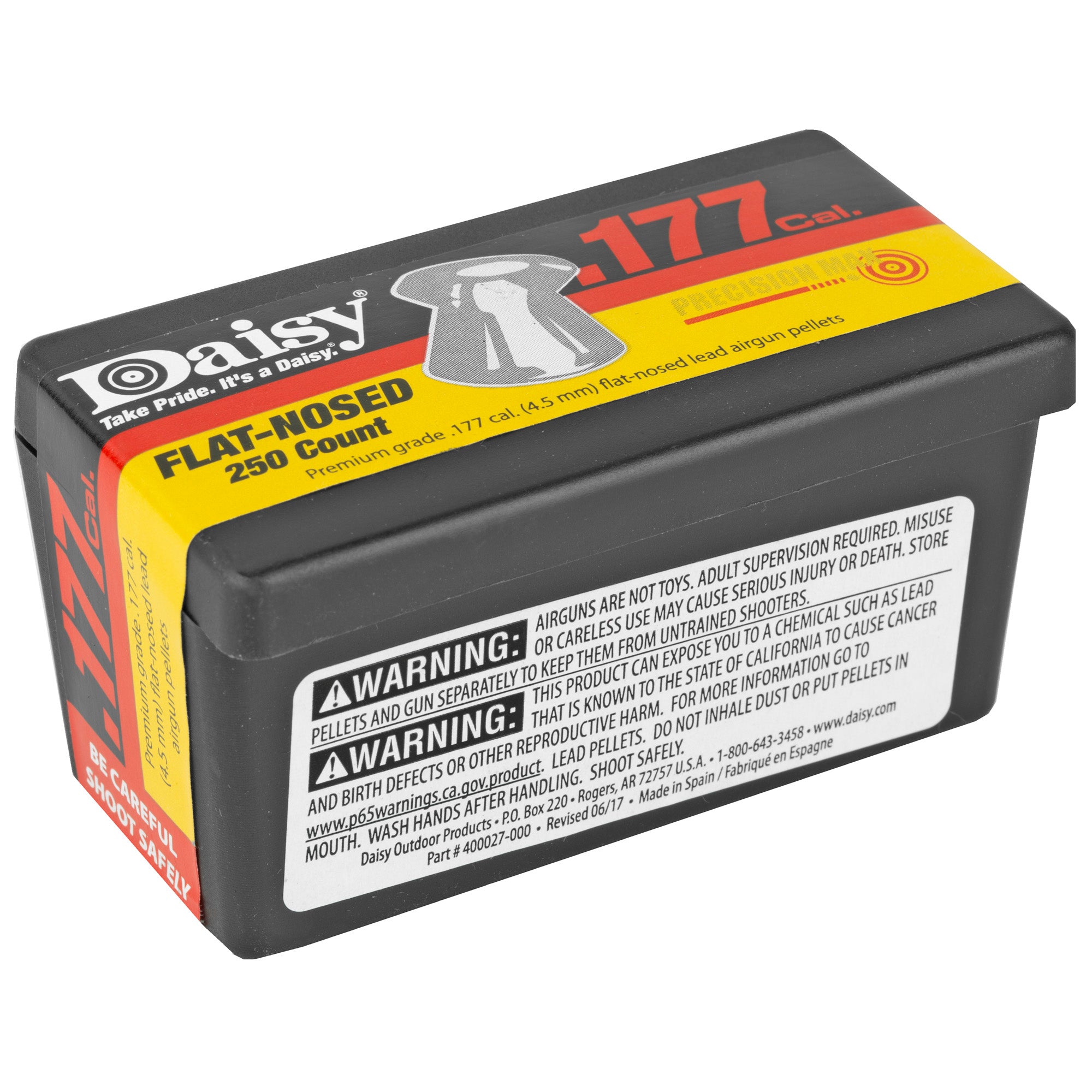 Daisy PrecisionMax .177 Caliber Flat Pellets - 250 Count