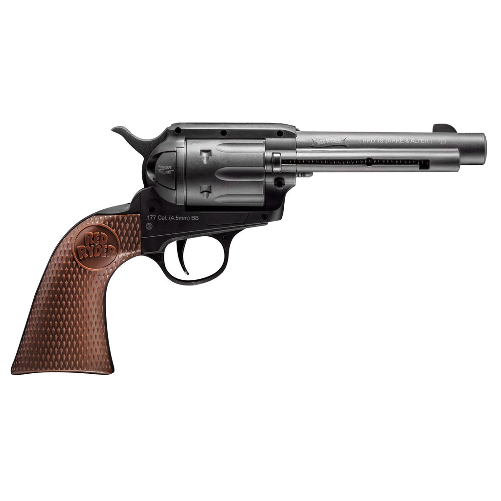Daisy Red Ryder BB Revolver Pistol with CO2 Power and Classic Styling