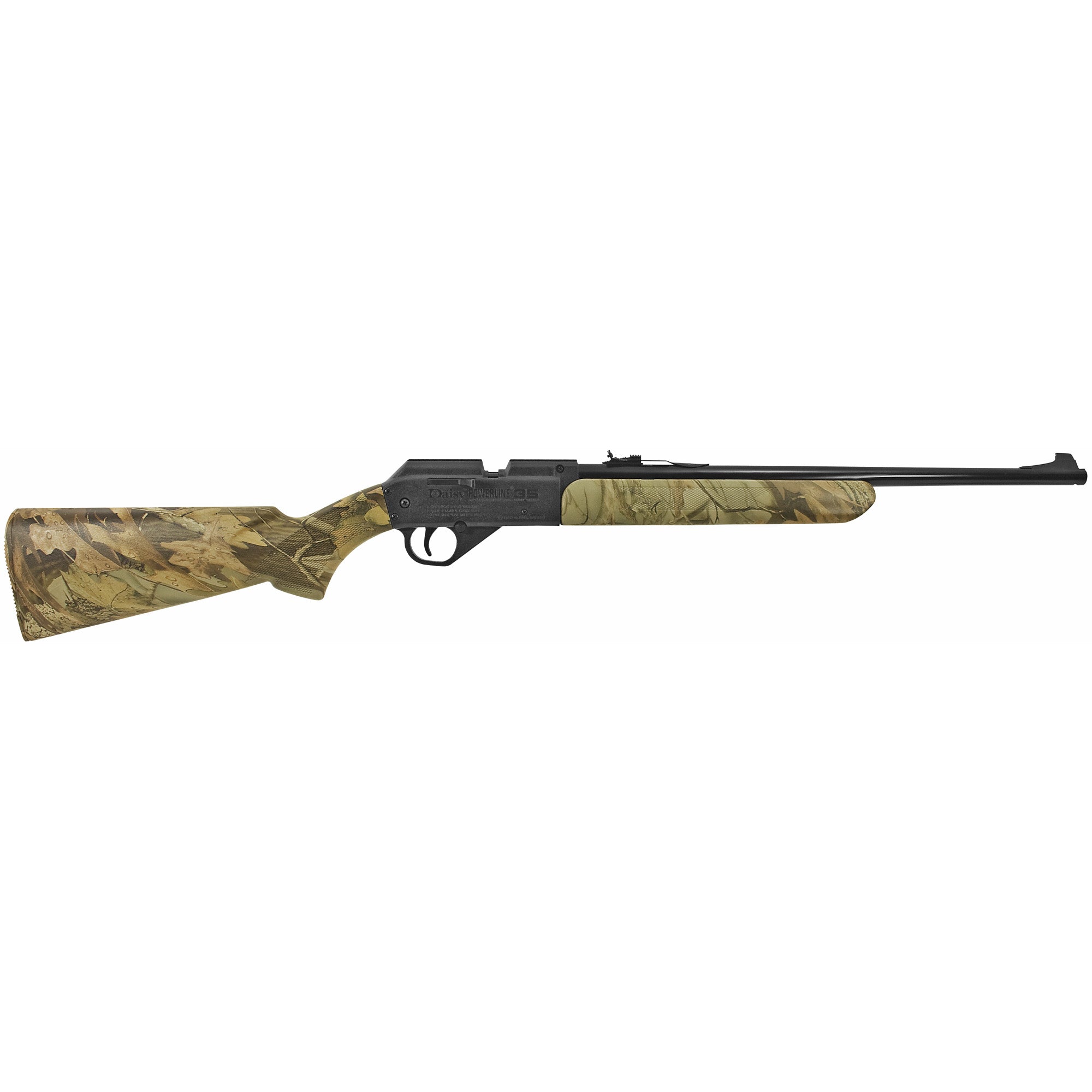 Daisy Powerline Model 35 Multi-Pump Air Rifle with Camo Finish - .177 Caliber, 50-Shot Capacity