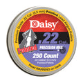 Daisy PrecisionMax .22 Caliber Pointed Pellets - 250 Count in Durable Tin