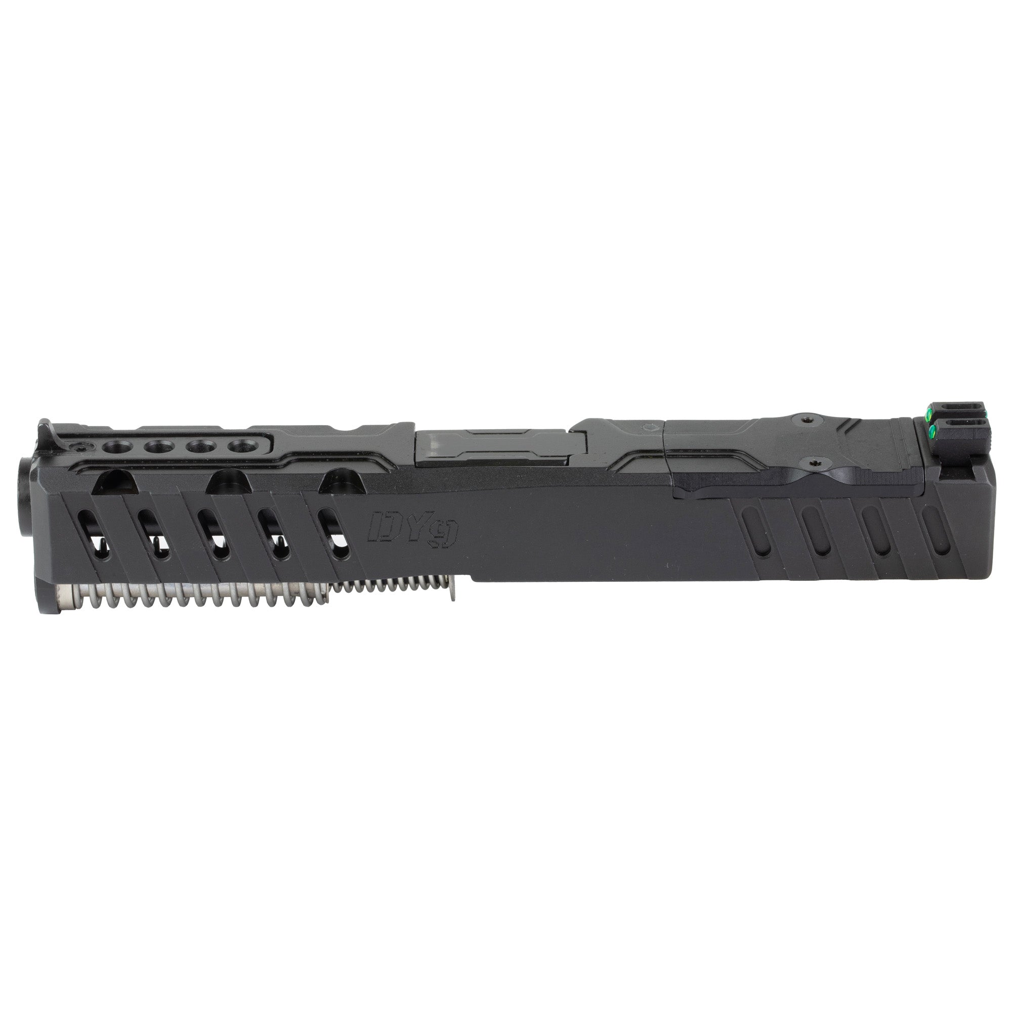 Derya Island Upper 9mm Complete Slide for GLOCK 19 Gen 4 - Black
