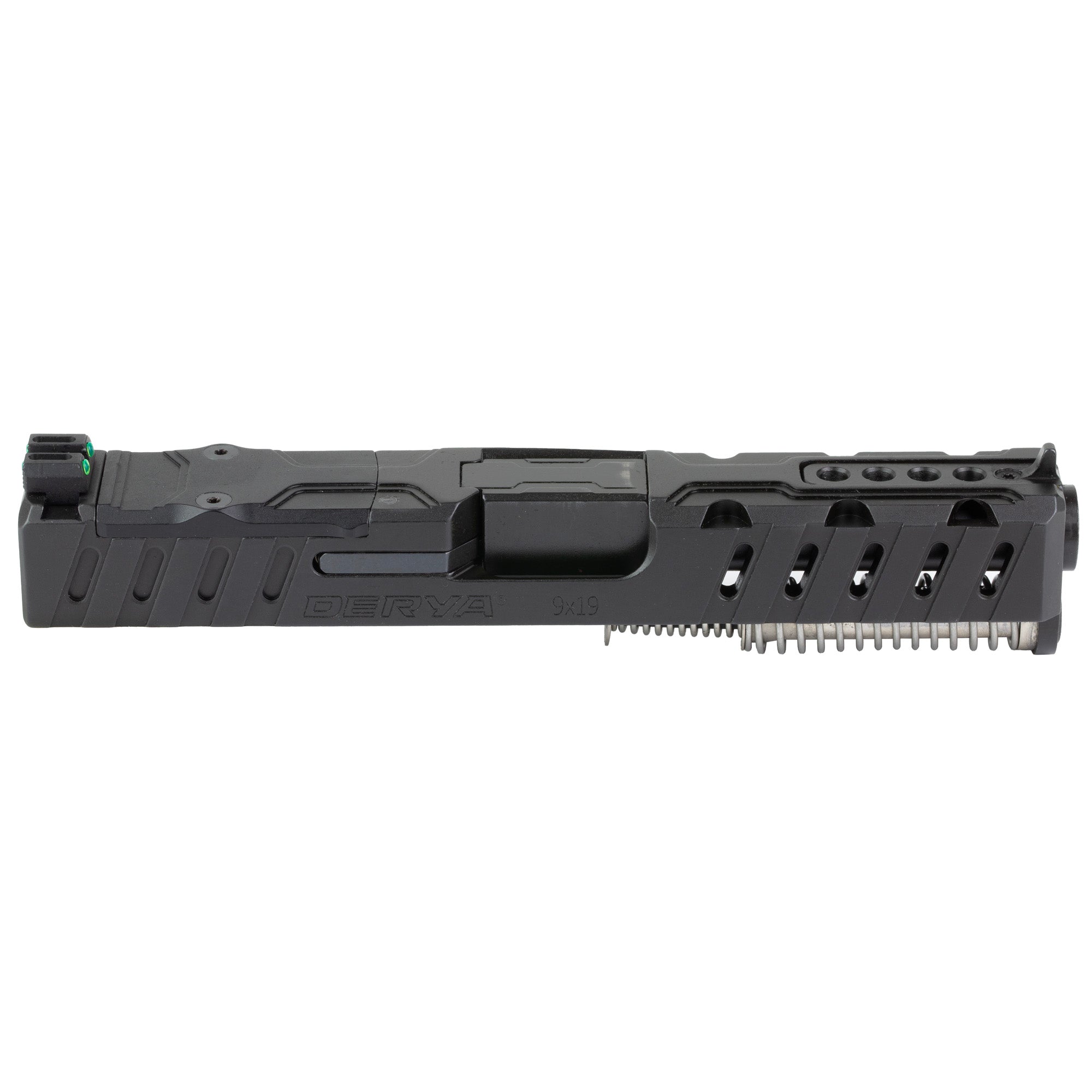 Derya Island Upper 9mm Complete Slide for GLOCK 19 Gen 4 - Black