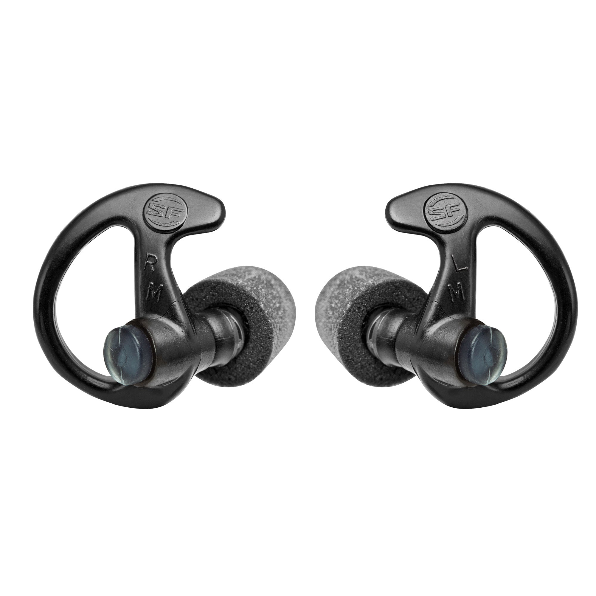 Surefire Sonic Defender Medium Black Ear Plugs - High NRR 30 dB Noise Reduction for Industrial, Tactical, and Recreational Use