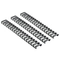 Ergo Grip ERGO 18-Slot Low-Pro Rail Covers (3-Pack) in Black