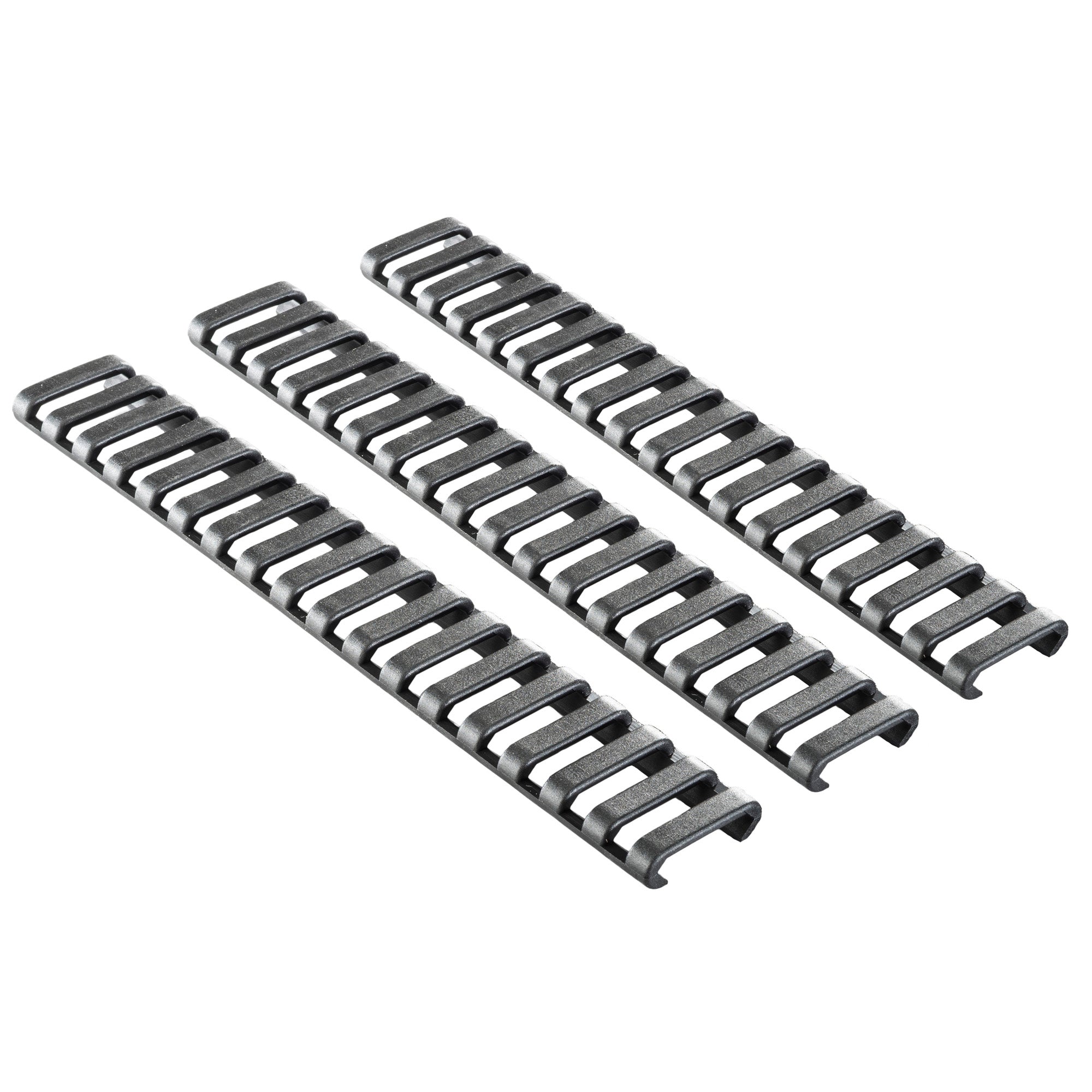 Ergo Grip ERGO 18-Slot Low-Pro Rail Covers (3-Pack) in Black