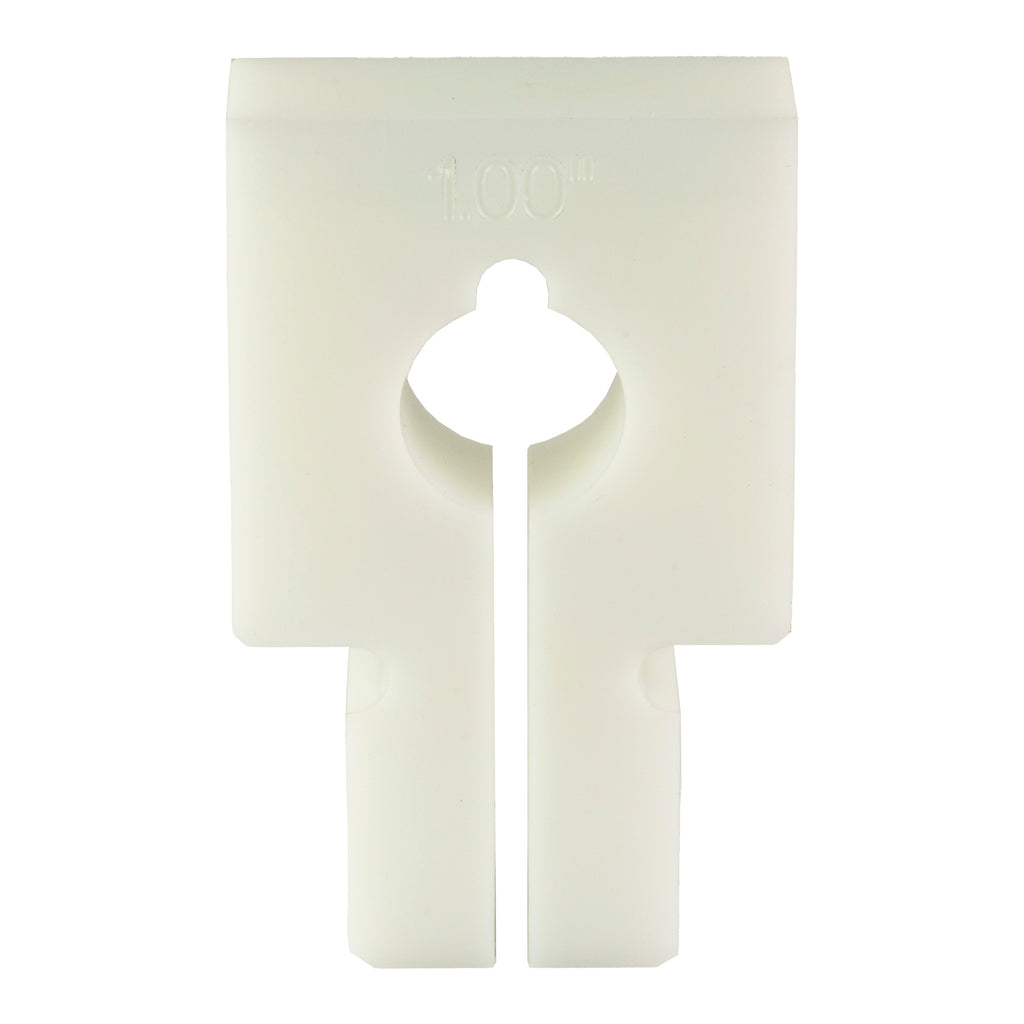 Energetic Armament VOX BLOX Silencer Clamping Tool – White, High-Density Polyethylene