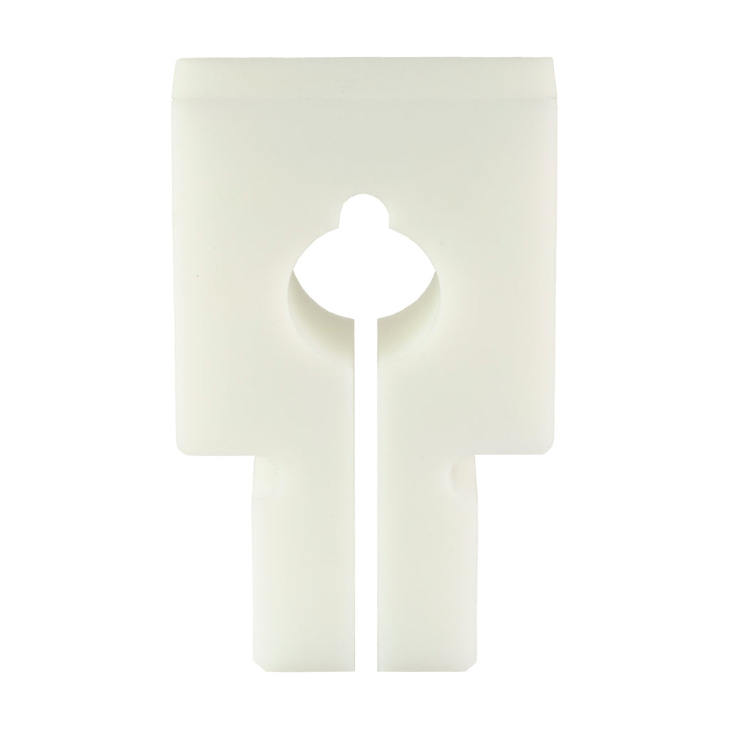 Energetic Armament VOX BLOX Silencer Clamping Tool – White, High-Density Polyethylene