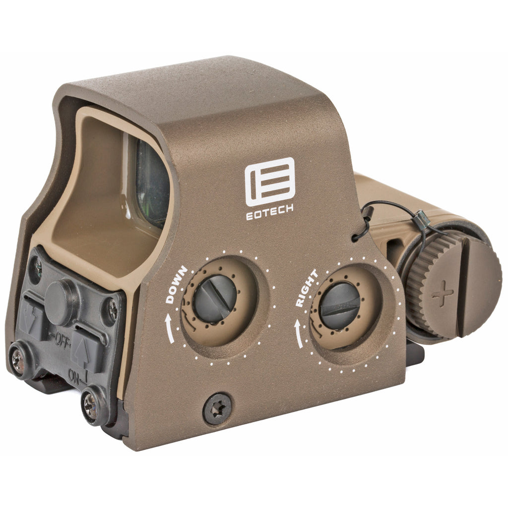 EOTECH XPS2-0TAN 1x Holographic Weapon Sight with 68MOA & 1MOA Reticle in Tan