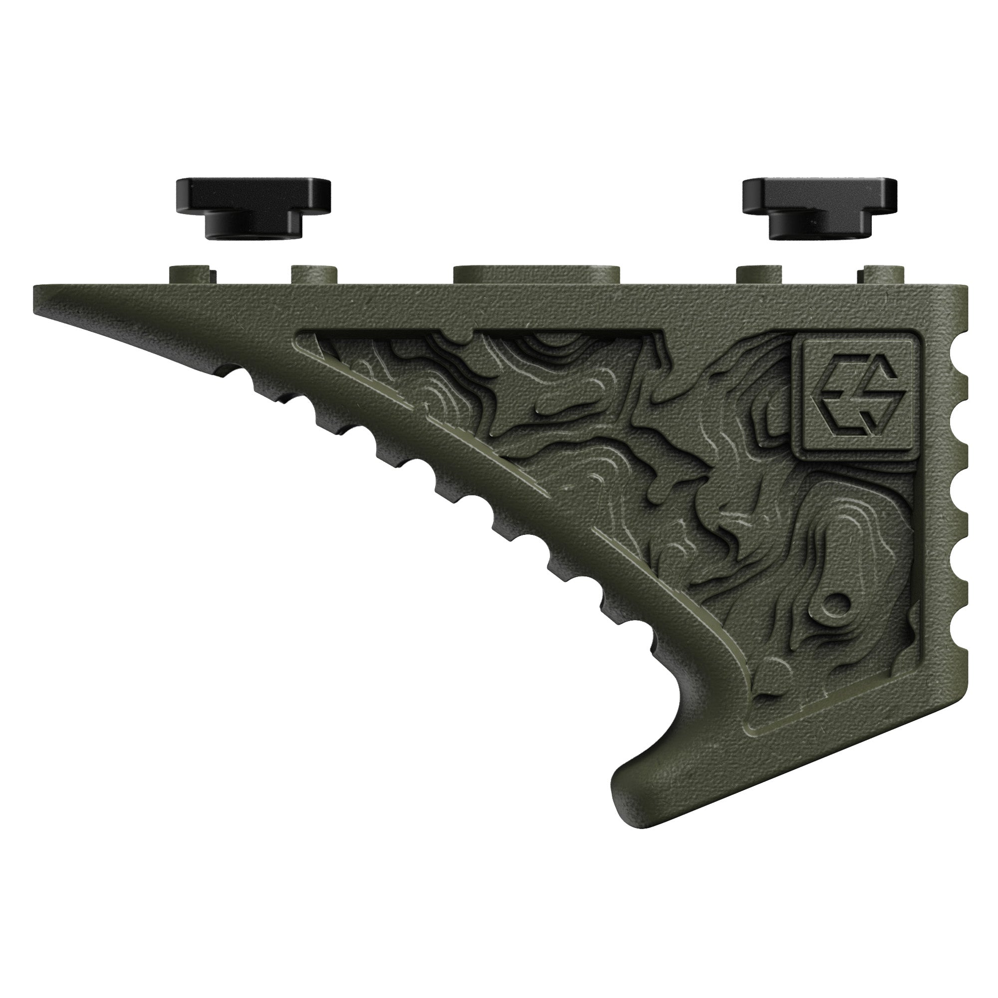Edgar Sherman Design ESD Enhanced Fore Grip Ranger Green – Improved Control and Recoil Mitigation