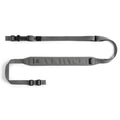 Edgar Sherman Design ESD Sling Padded Wolf Grey – Adjustable Rifle Carrying Strap with Elastic Regulator