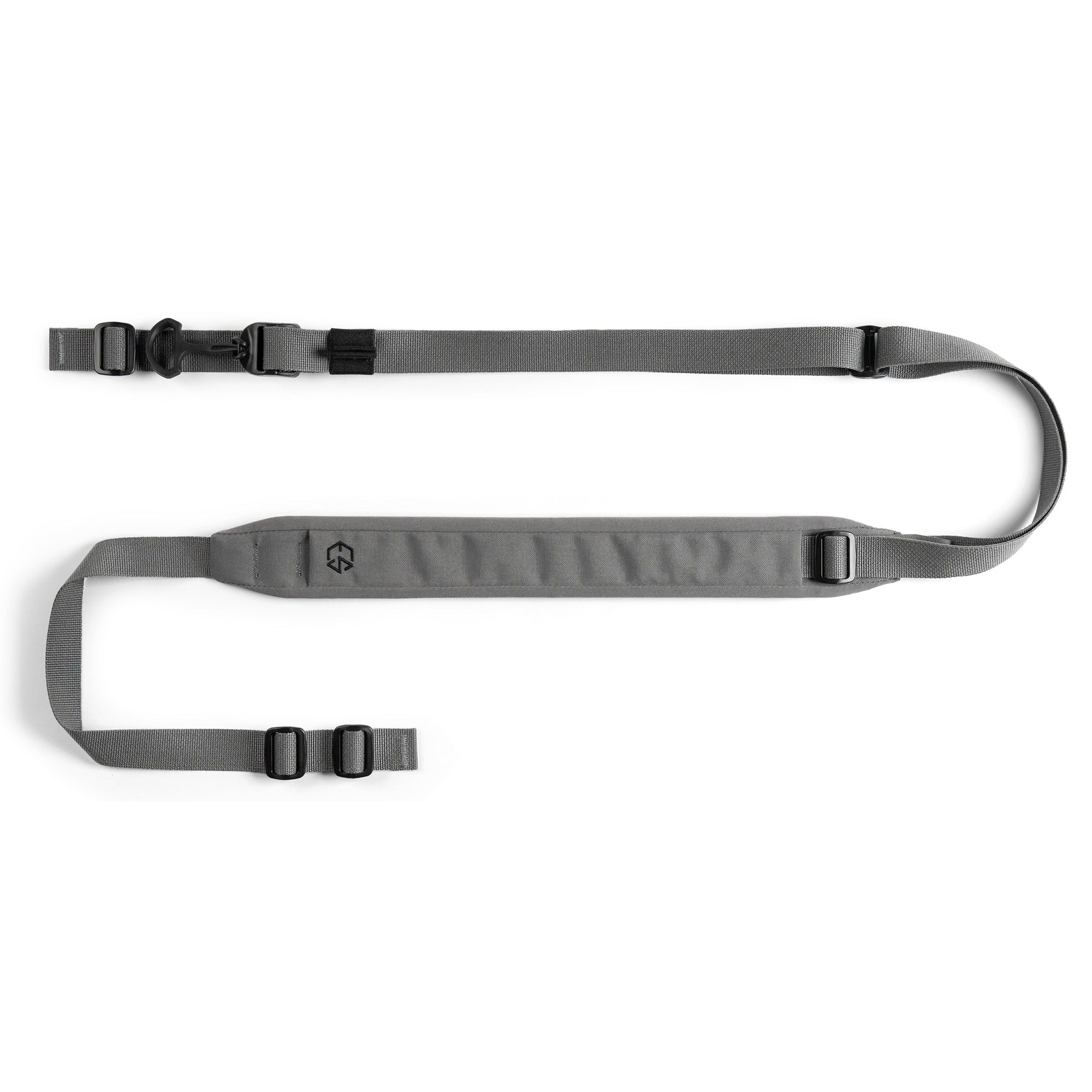 Edgar Sherman Design ESD Sling Padded Wolf Grey – Adjustable Rifle Carrying Strap with Elastic Regulator