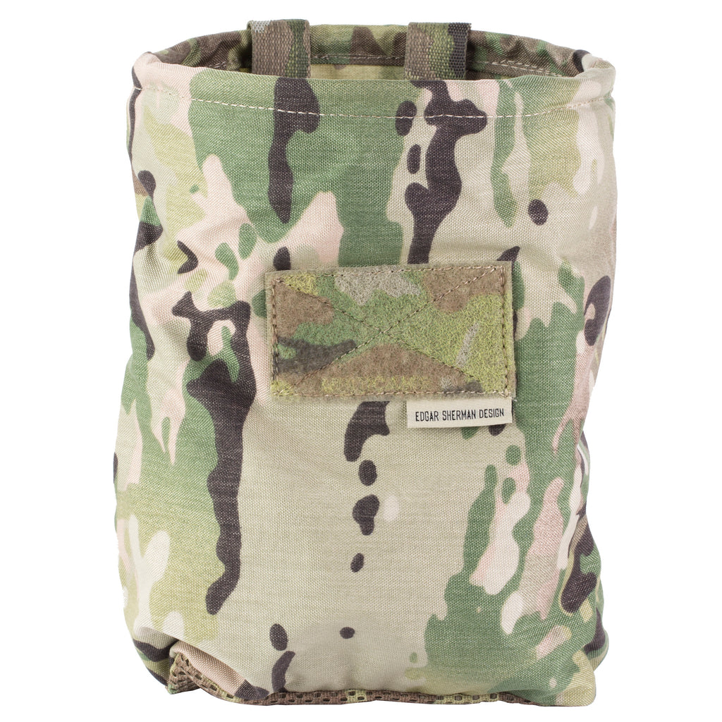 Edgar Sherman Design ESD SAP Bucket MultiCam – Durable 500 Denier Nylon Dump Pouch with Gear Retention and Water Drainage