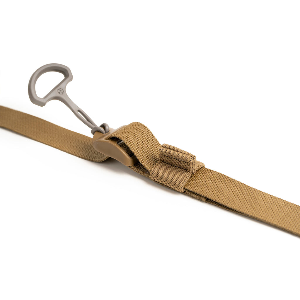 Edgar Sherman Design ESD Sling Coyote Brown – Adjustable Tactical Rifle and Shotgun Sling