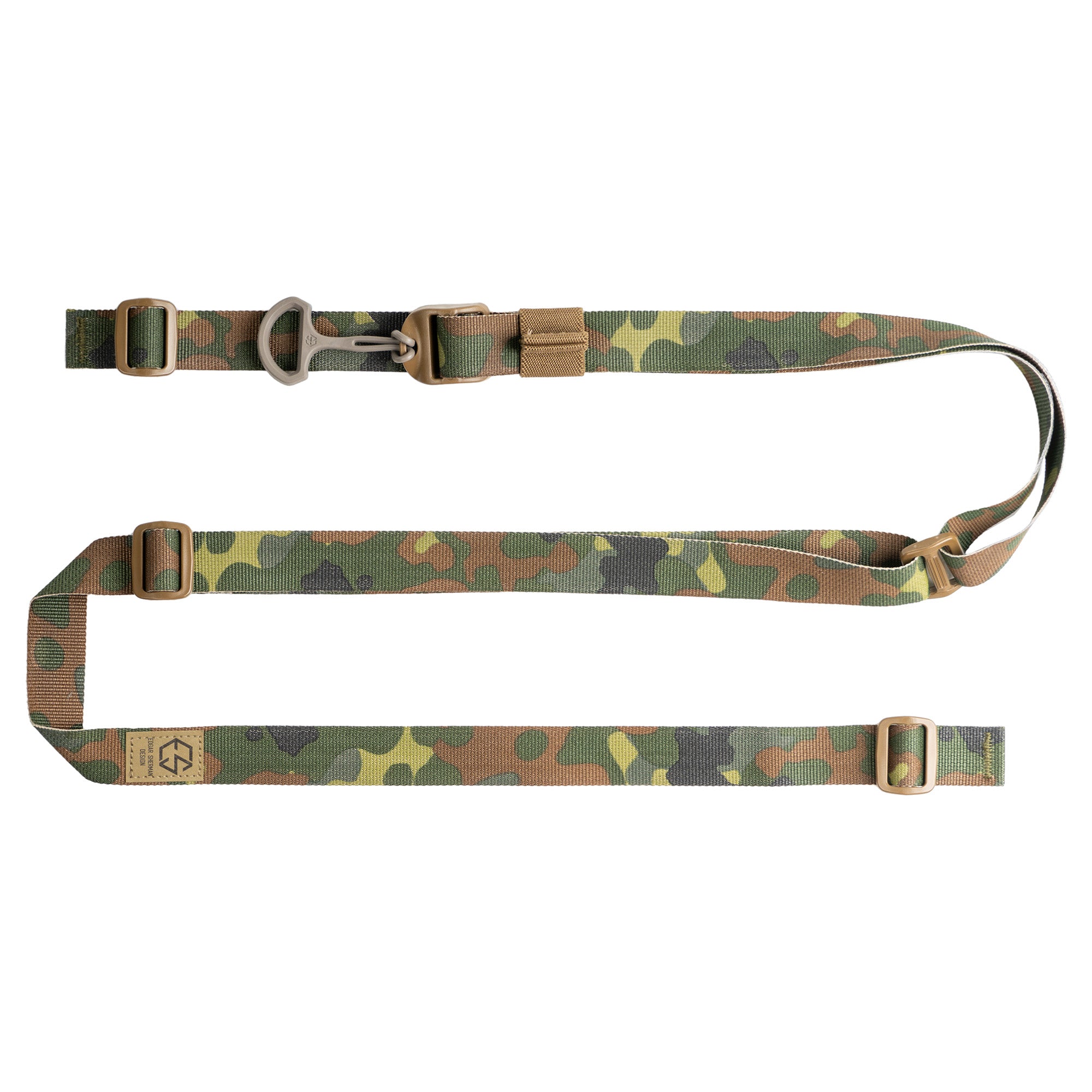 Edgar Sherman Design ESD Sling Flecktarn – Adjustable Tactical Rifle Sling for Versatile Use