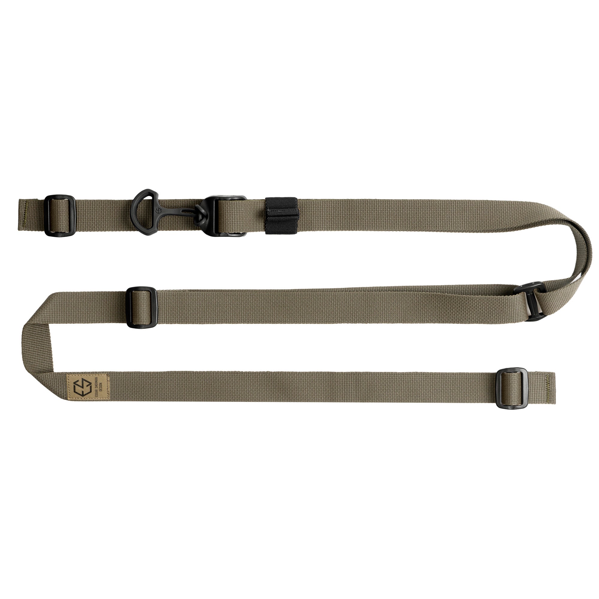 Edgar Sherman Design ESD Sling Ranger Green and Black - Adjustable Rifle & Shotgun Sling