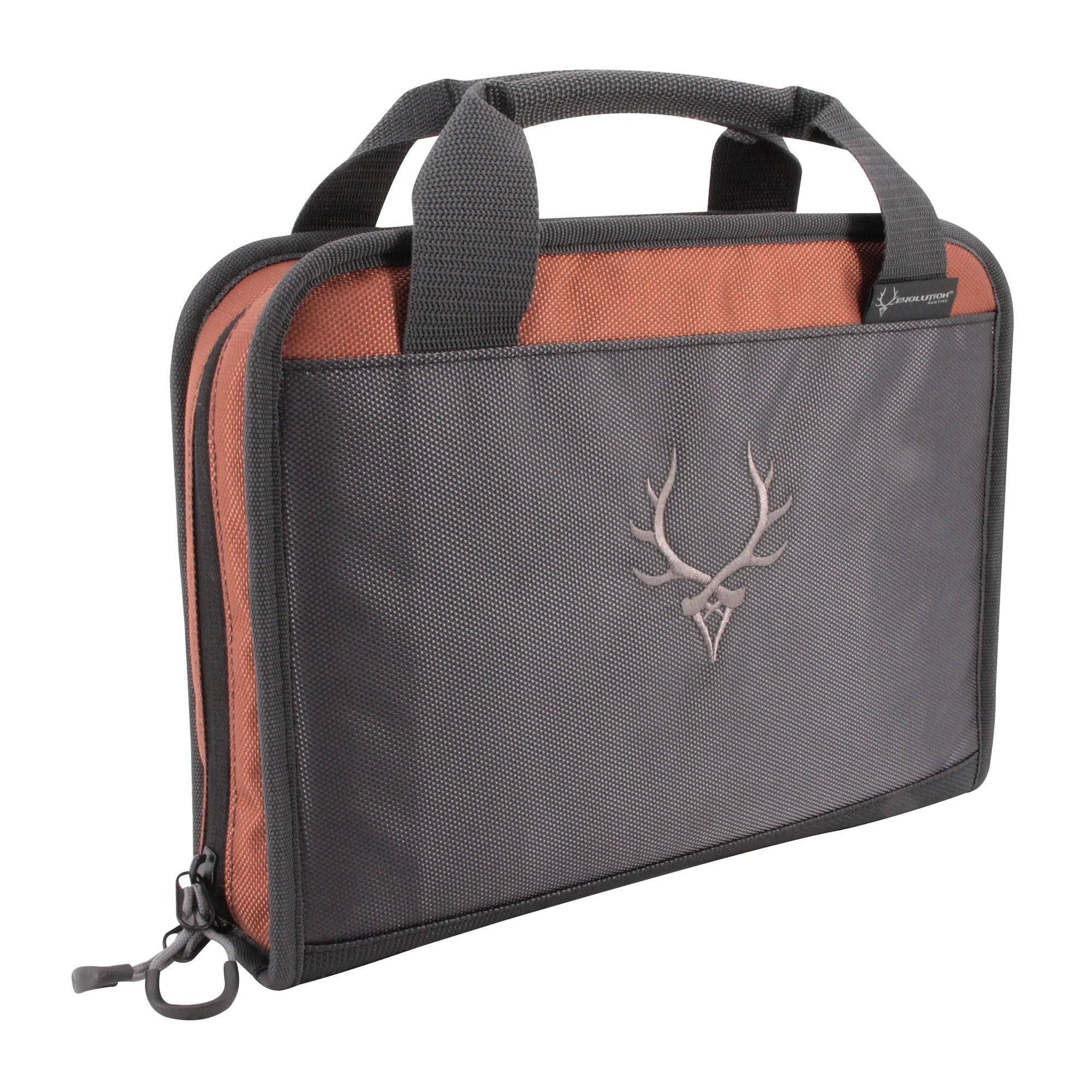 Evolution Outdoor Marksman Pistol Case Gray – Double Gun and Magazine Storage with Rugged Durability