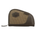 Evolution Outdoor President Series Pistol Case Model 8 in Brown with Antique Brass Accents