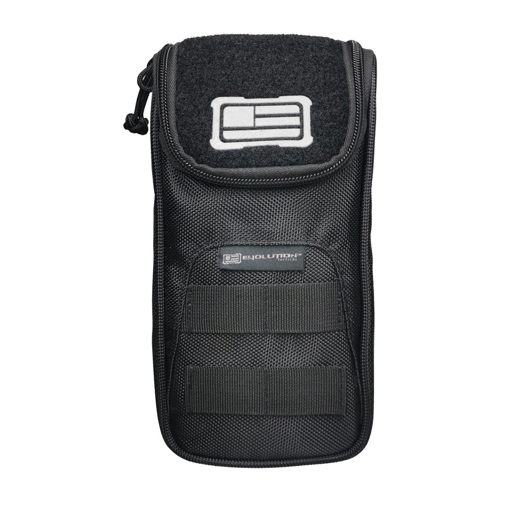Evolution Outdoor Tactical 1680D Accessory Pouch - Black, Part #51282-EV