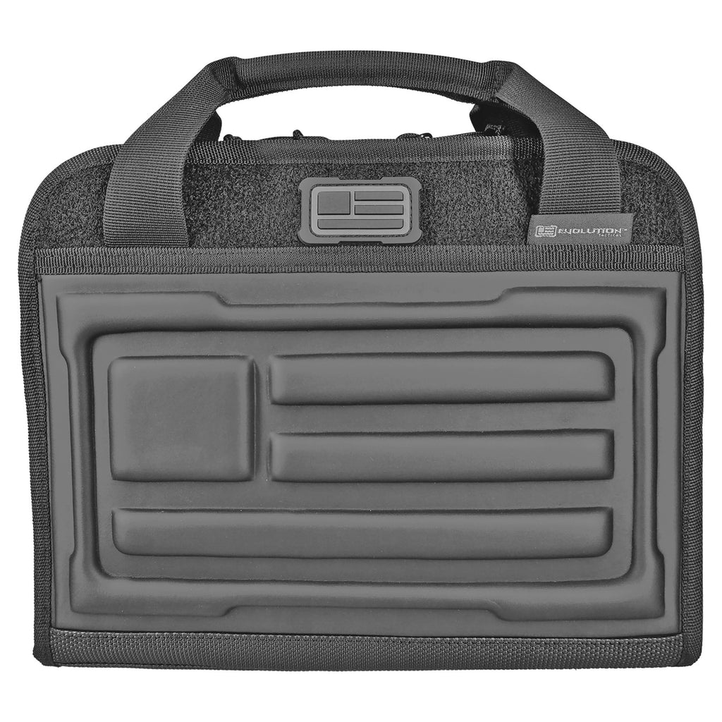 Evolution Outdoor EVA Tactical Series Pistol Case - Black, Model EVODS TAC